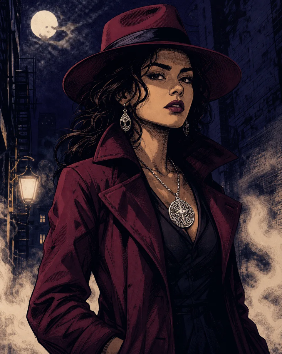 Graphic-Novel-Charakter. Derselbe Text-zu-Charakter-Ablauf kann unterschiedliche Ästhetiken ausdrücken. Nenne den Stil im Prompt, damit GPT Image 2 eine klare visuelle Richtung erhält.