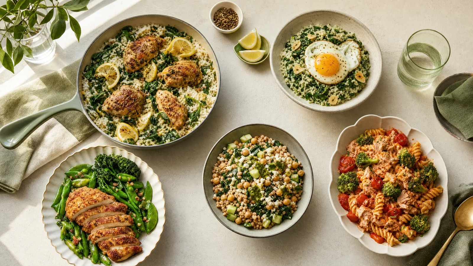 3 dinner ideas