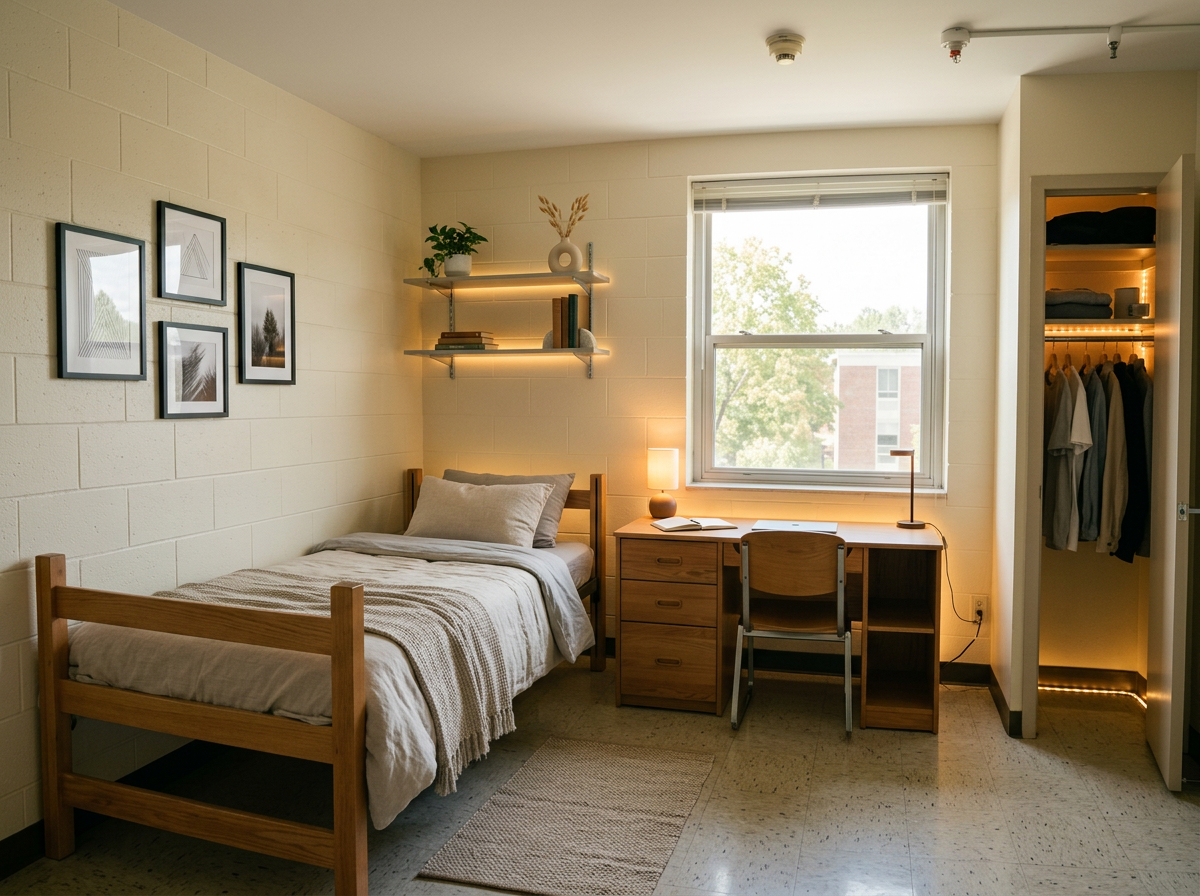 My Space Minimalist Dorm