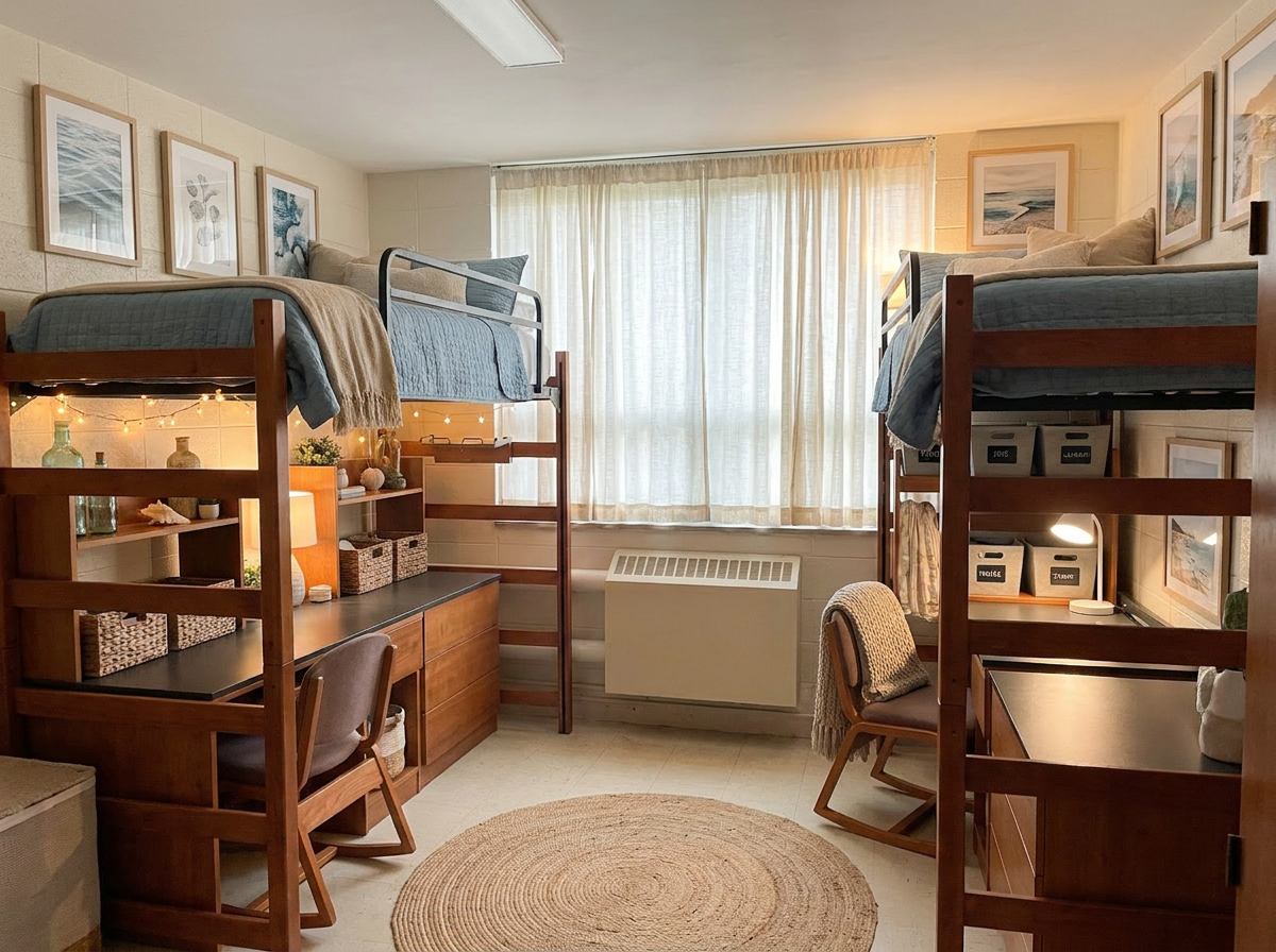 My Space Ocean Blue Dorm
