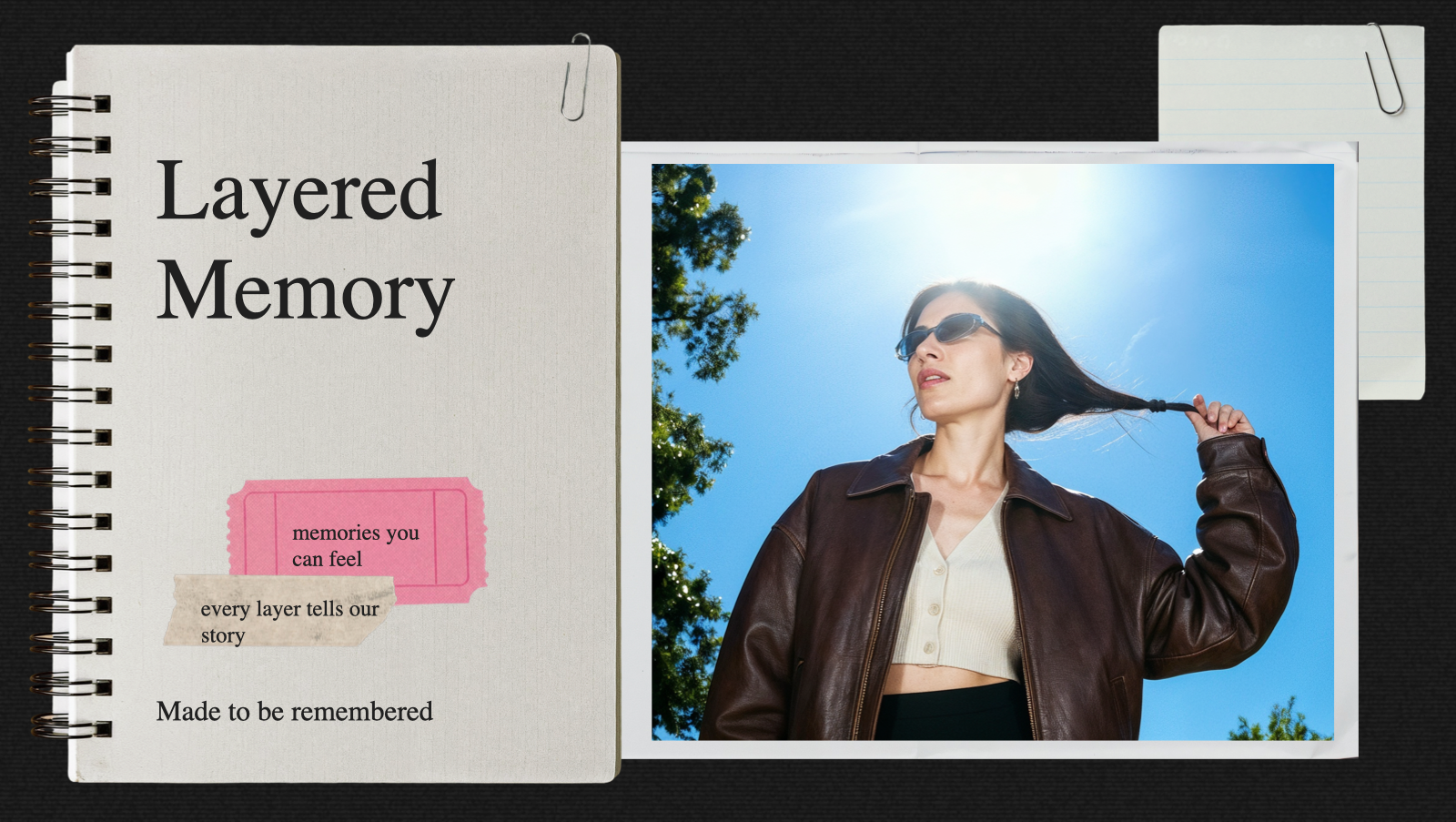 Layered Memory presentation cover example