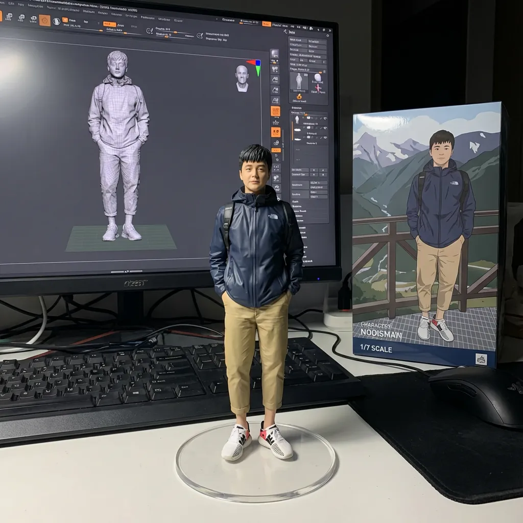 Bagaimana Cara Menggunakan WeryAI untuk Membuat Tampilan Action Figure di Meja?