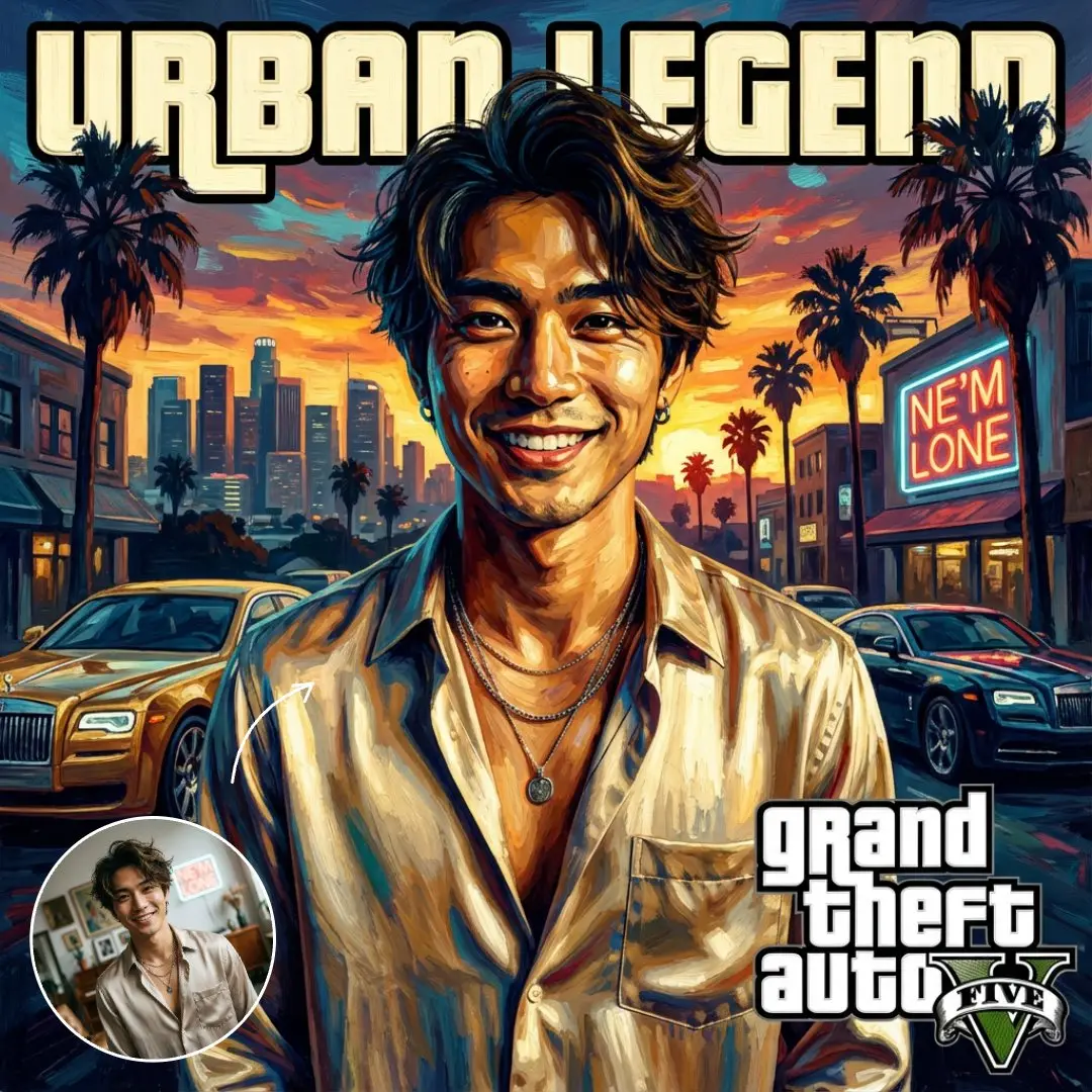 GTA5ポスター風