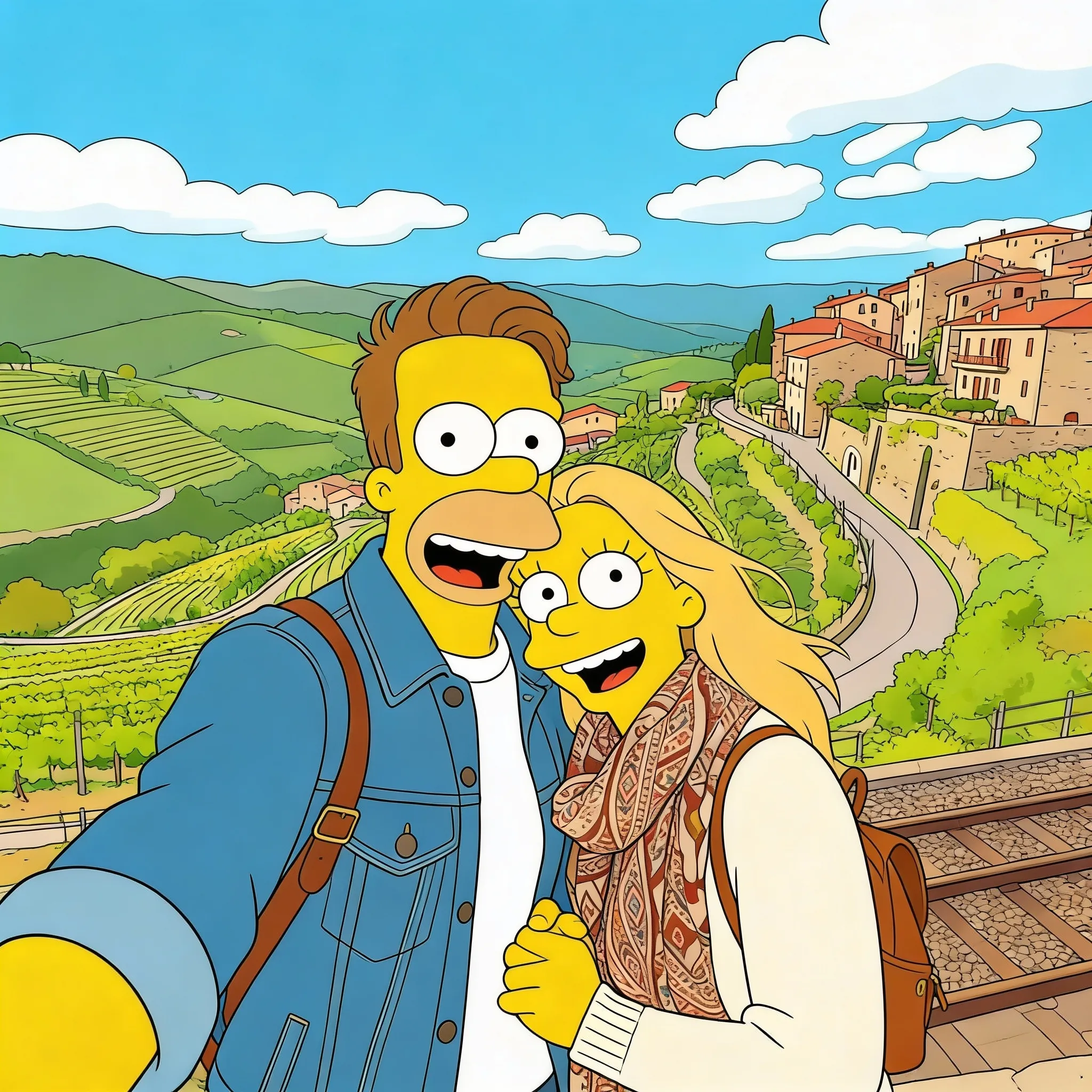 Bagaimana Cara Membuat Karakter Kartun Bergaya Simpsons?