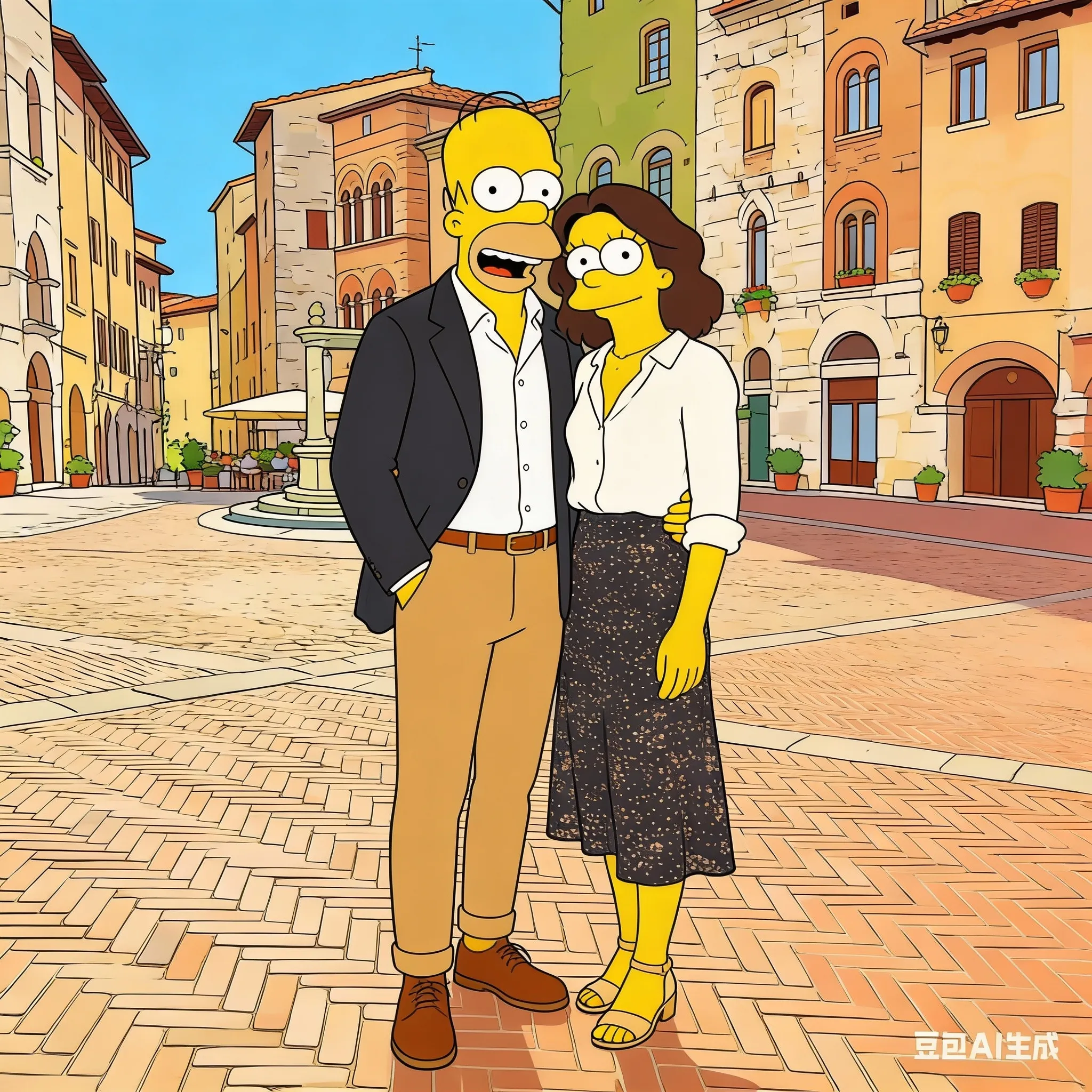 AI Simpsons Character Generator