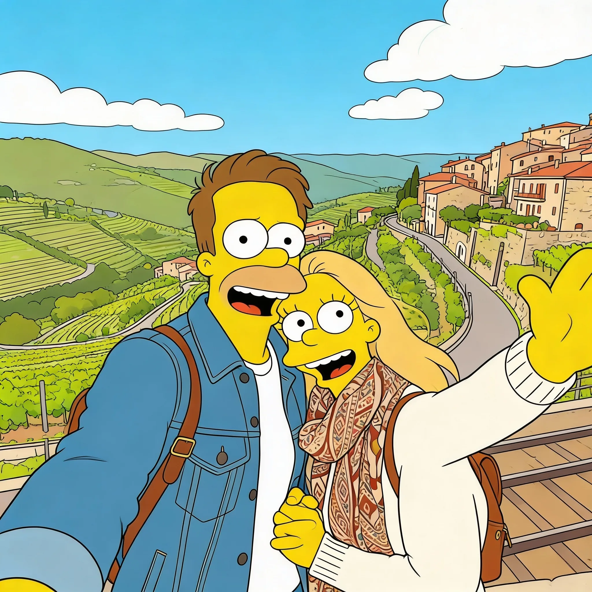 AI Simpsons Character Generator