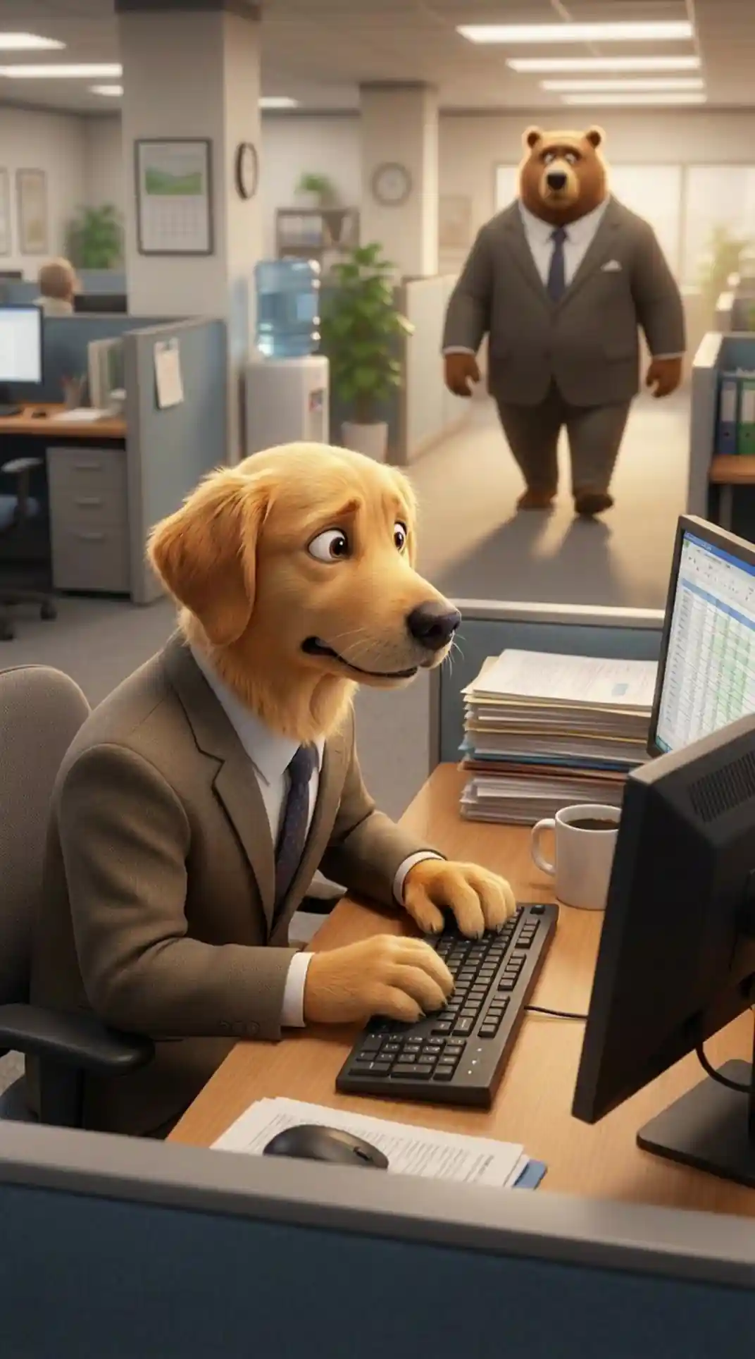 Animated Workplace Drama - Animasi Drama Tempat Kerja