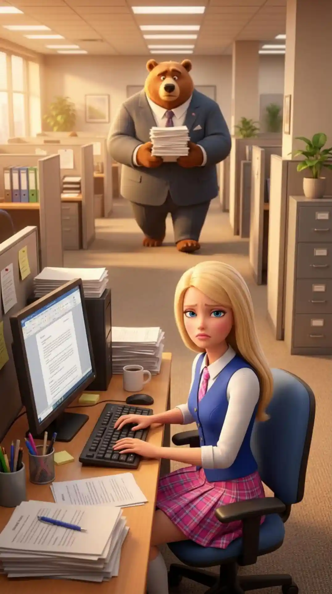 Animated Workplace Drama - Animasi Drama Tempat Kerja