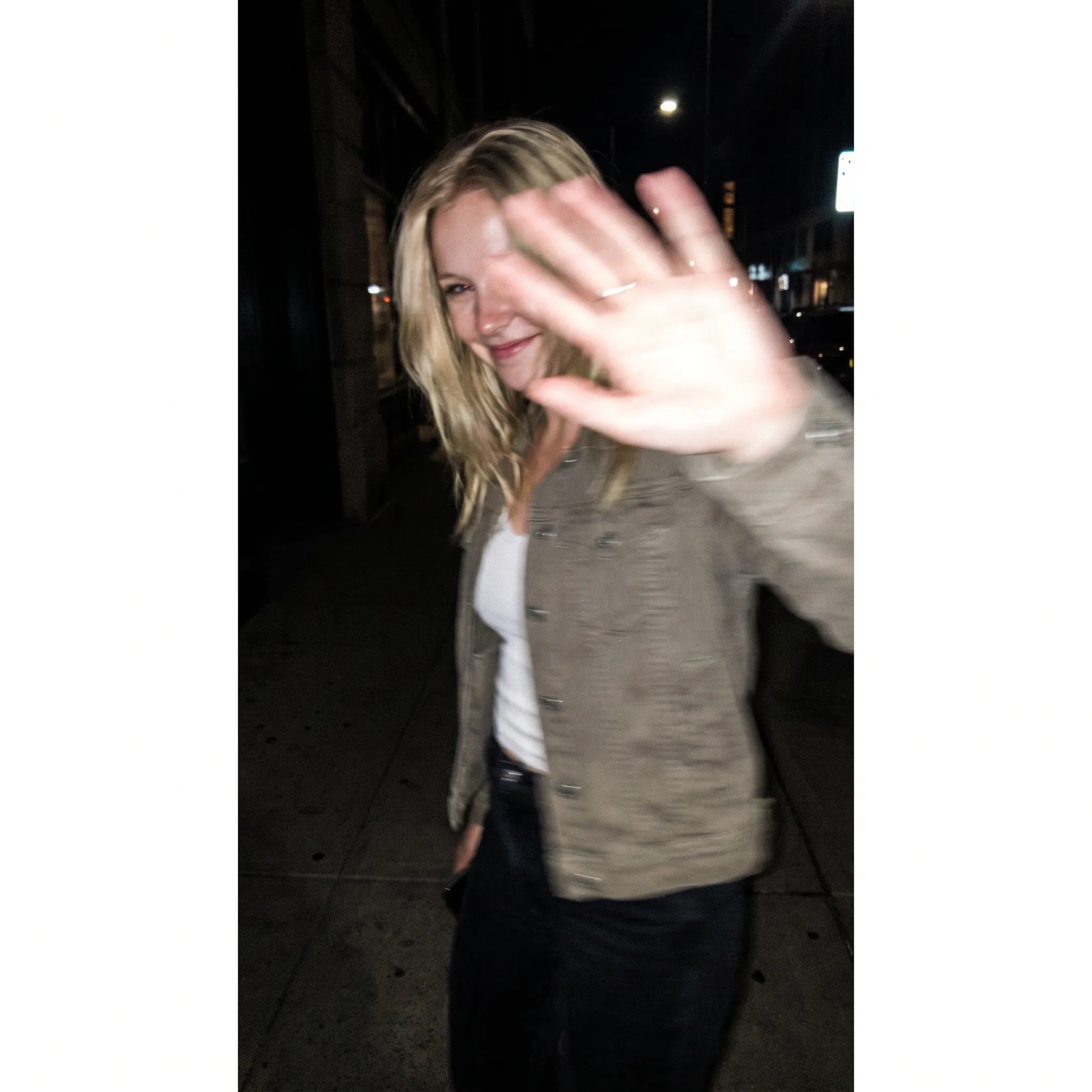 AI Candid Night Street Photo Generator