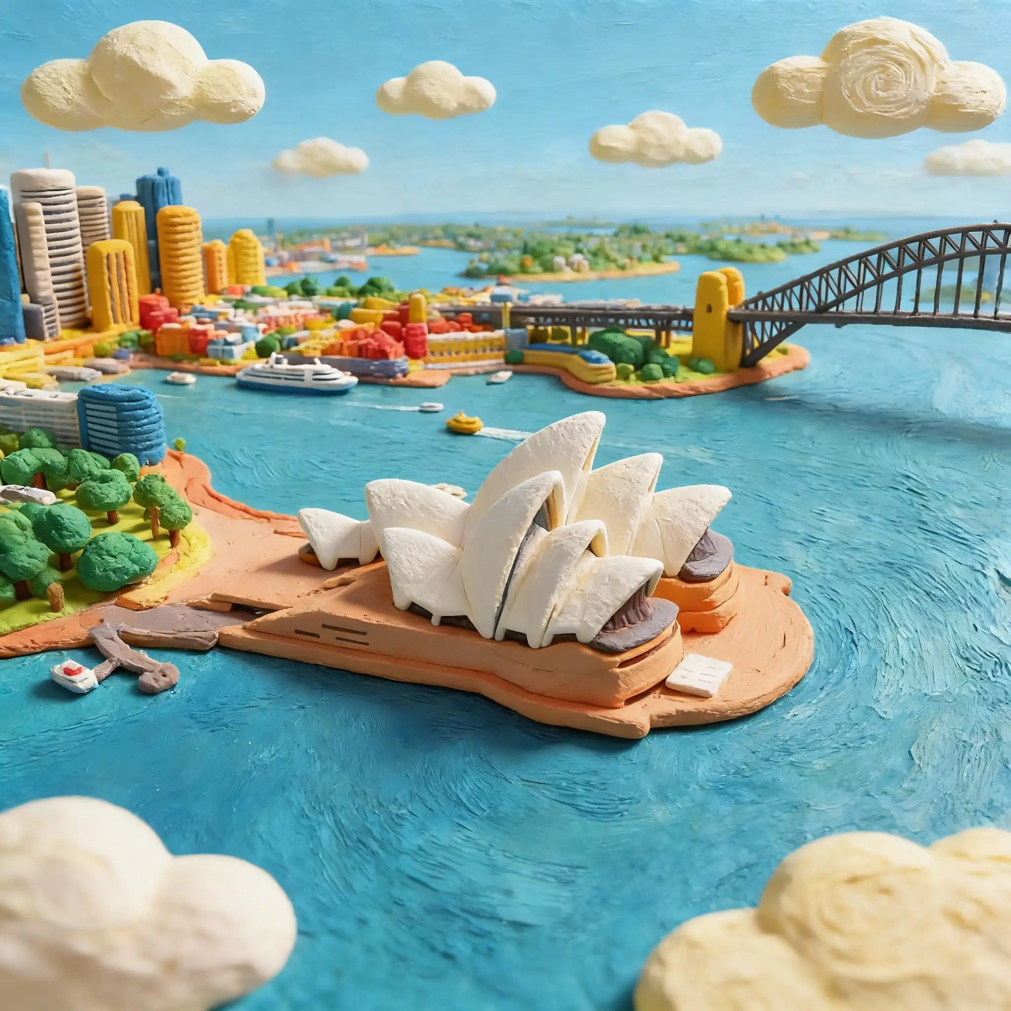 Clay Miniature World