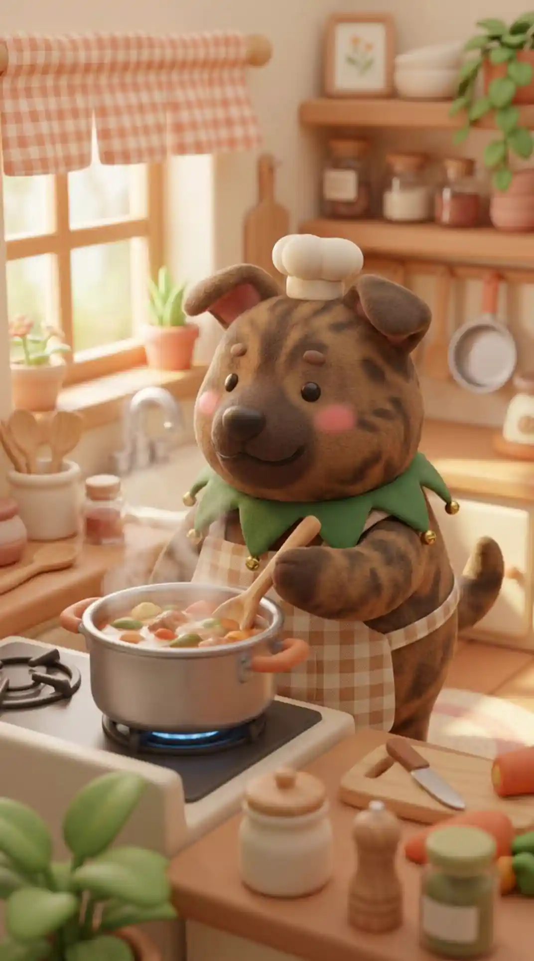Cute Animal Cooking KI Videogenerator