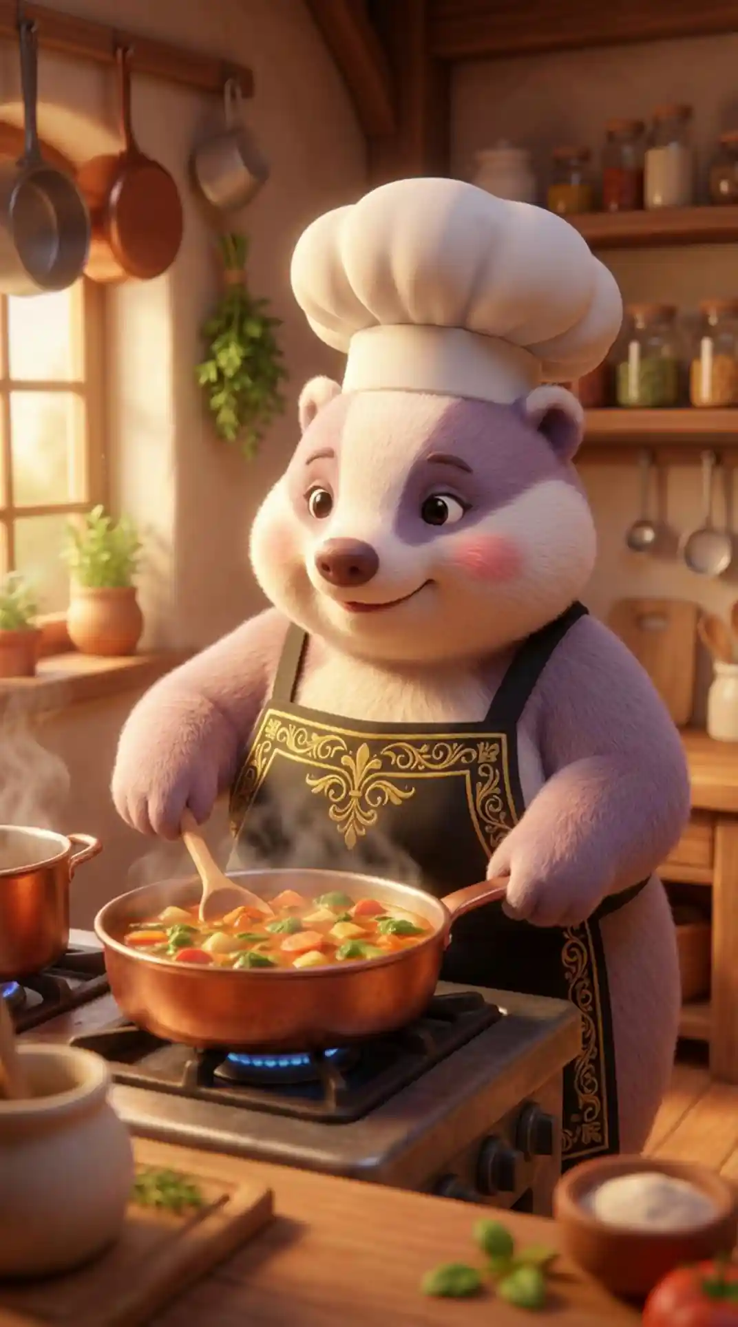 Cute Animal Cooking KI Videogenerator