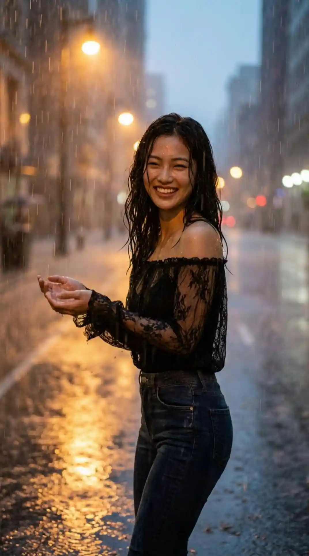 Bailando bajo la lluvia (Dancing In The Rain) - Generador de vídeo con IA
