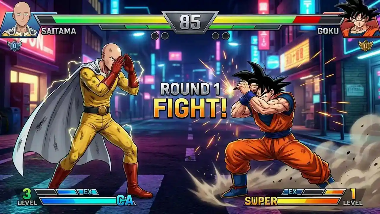 AI Fighting Game Match Generator
