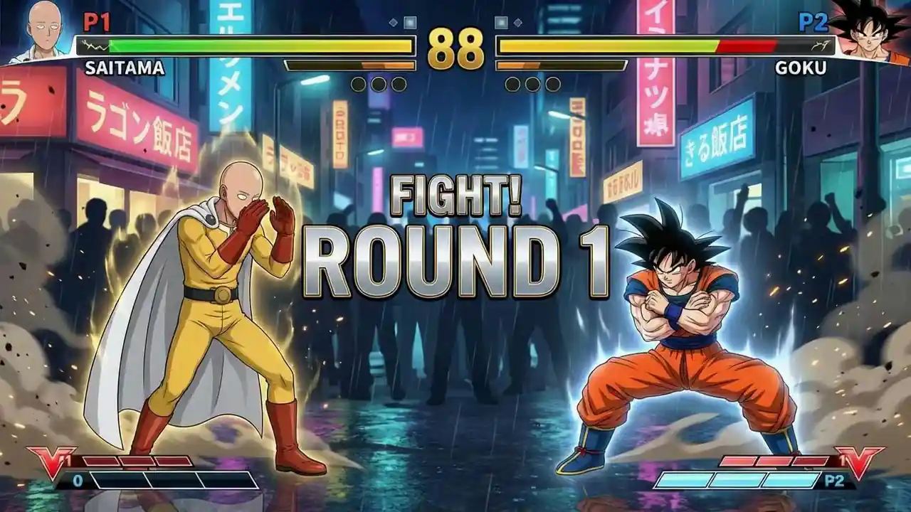 AI Fighting Game Match Generator