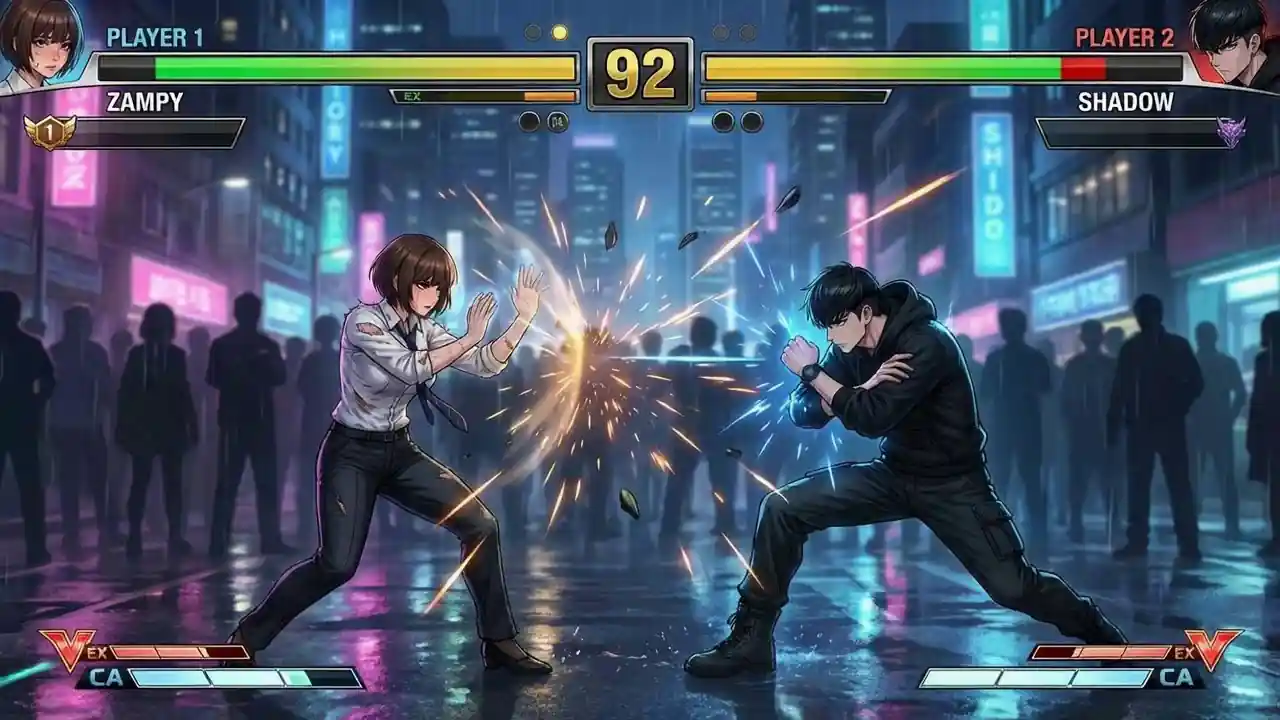 AI Fighting Game Match Generator