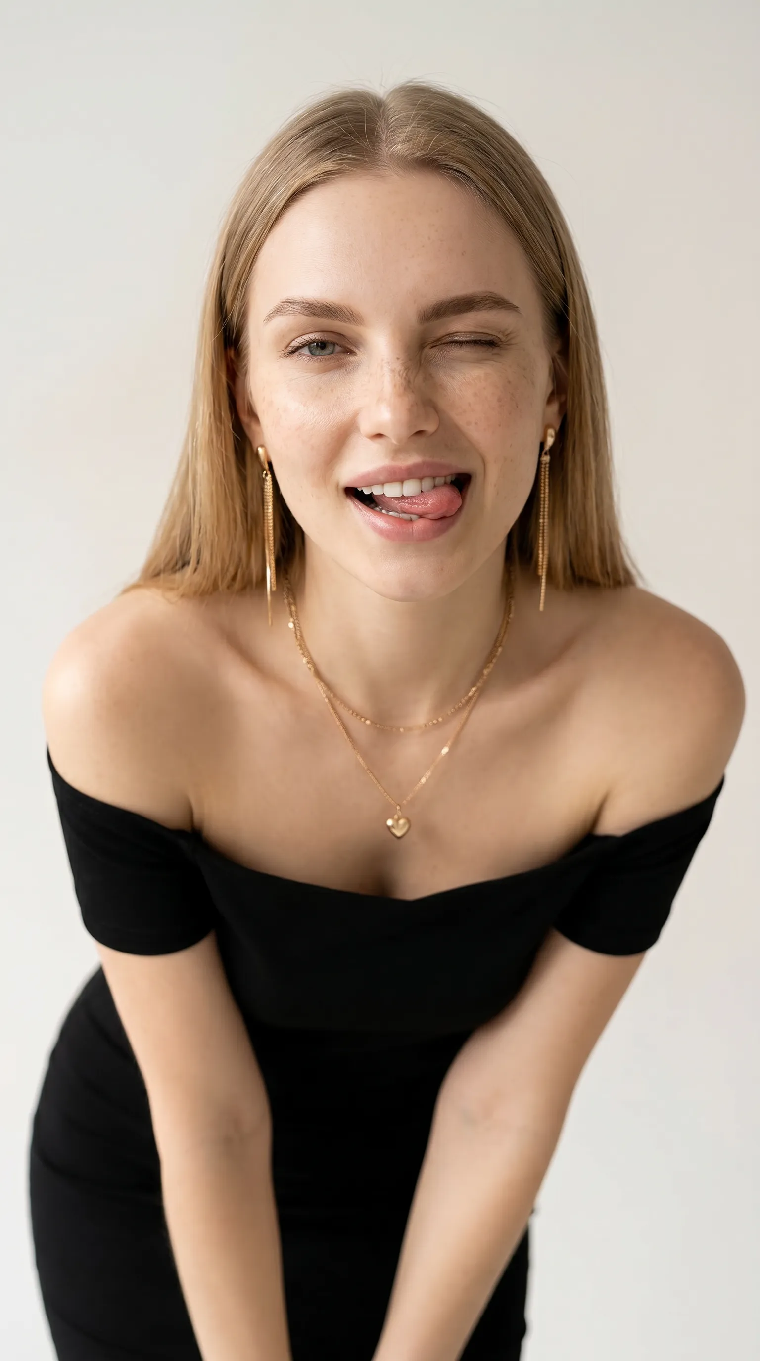 AI Flirty Fashion Portrait Generator