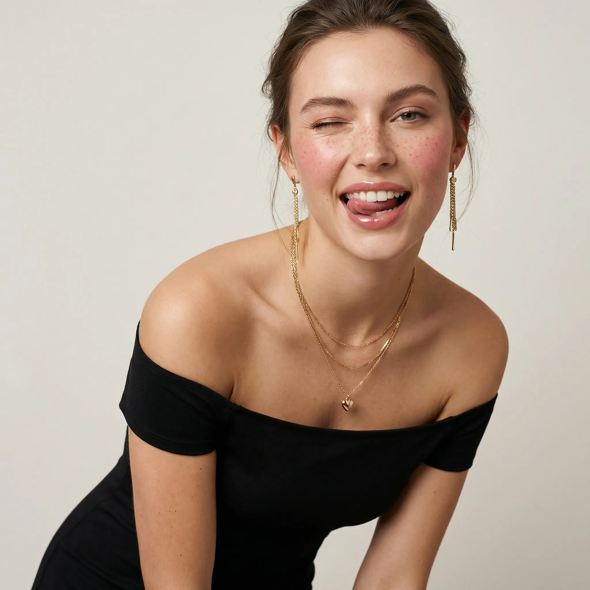 AI Flirty Fashion Portrait Generator