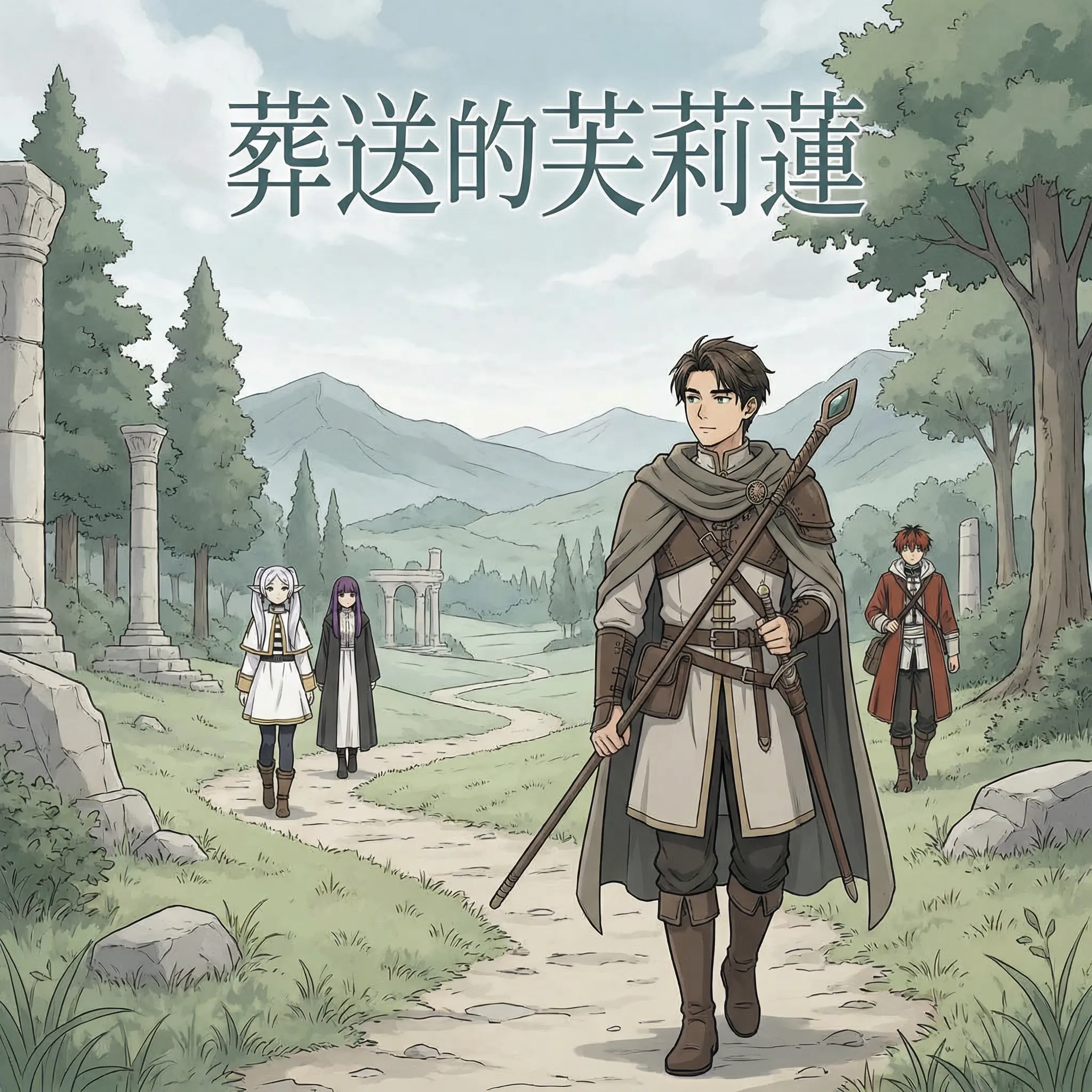 How to Create a Frieren: Beyond Journey's End Style Poster?