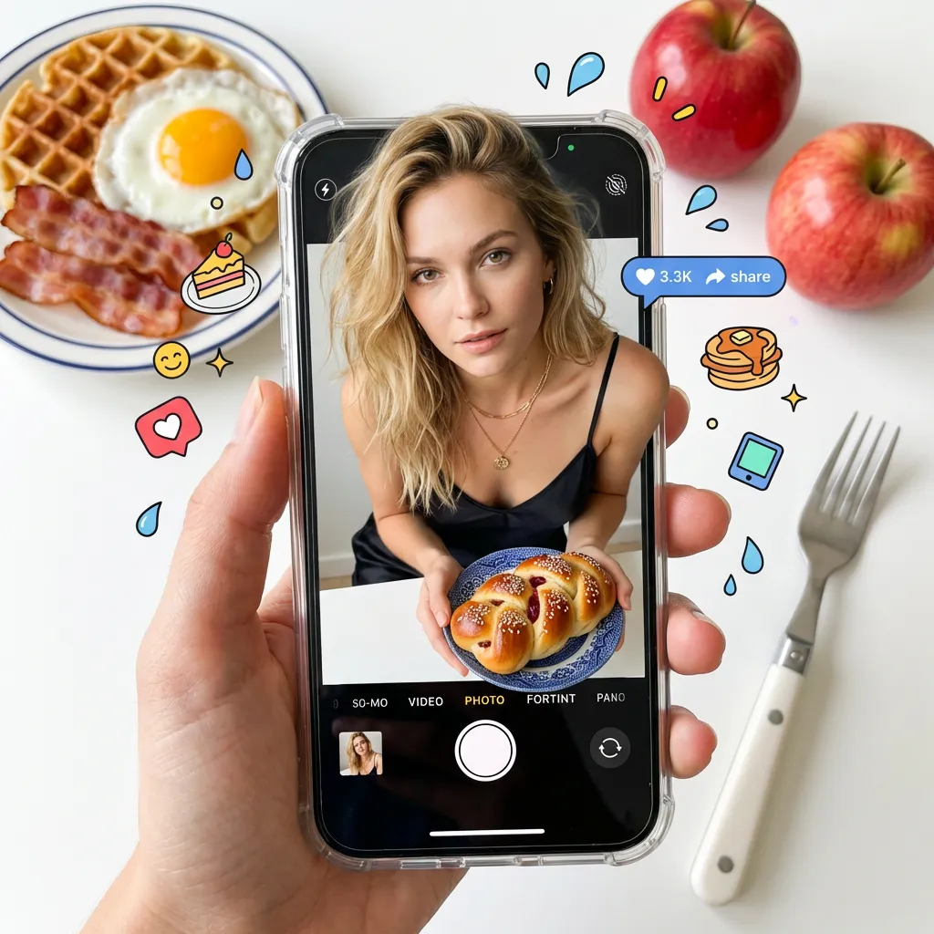 Interactive Food Portrait
