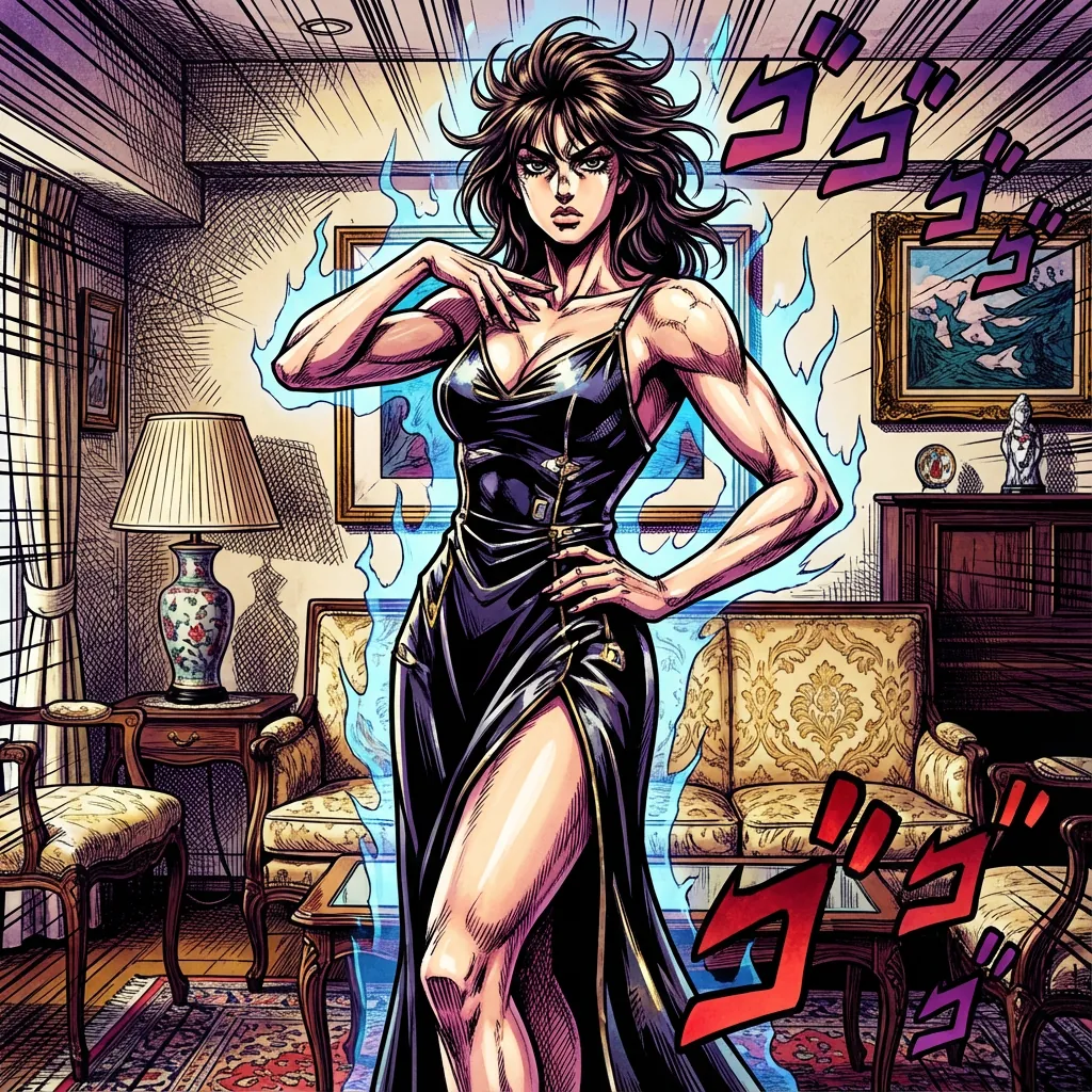 Bagaimana cara membuat gambar gaya manga JOJO di WeryAI?