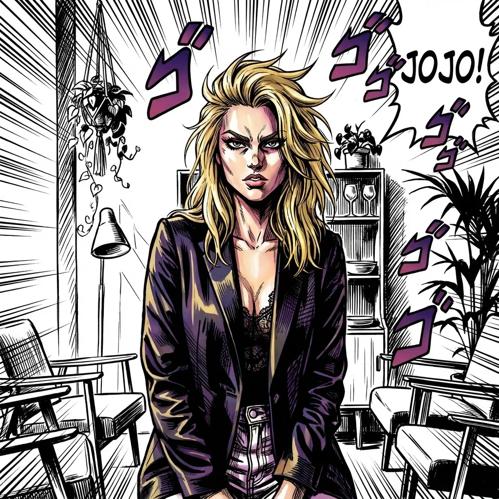 Gaya Manga JoJo