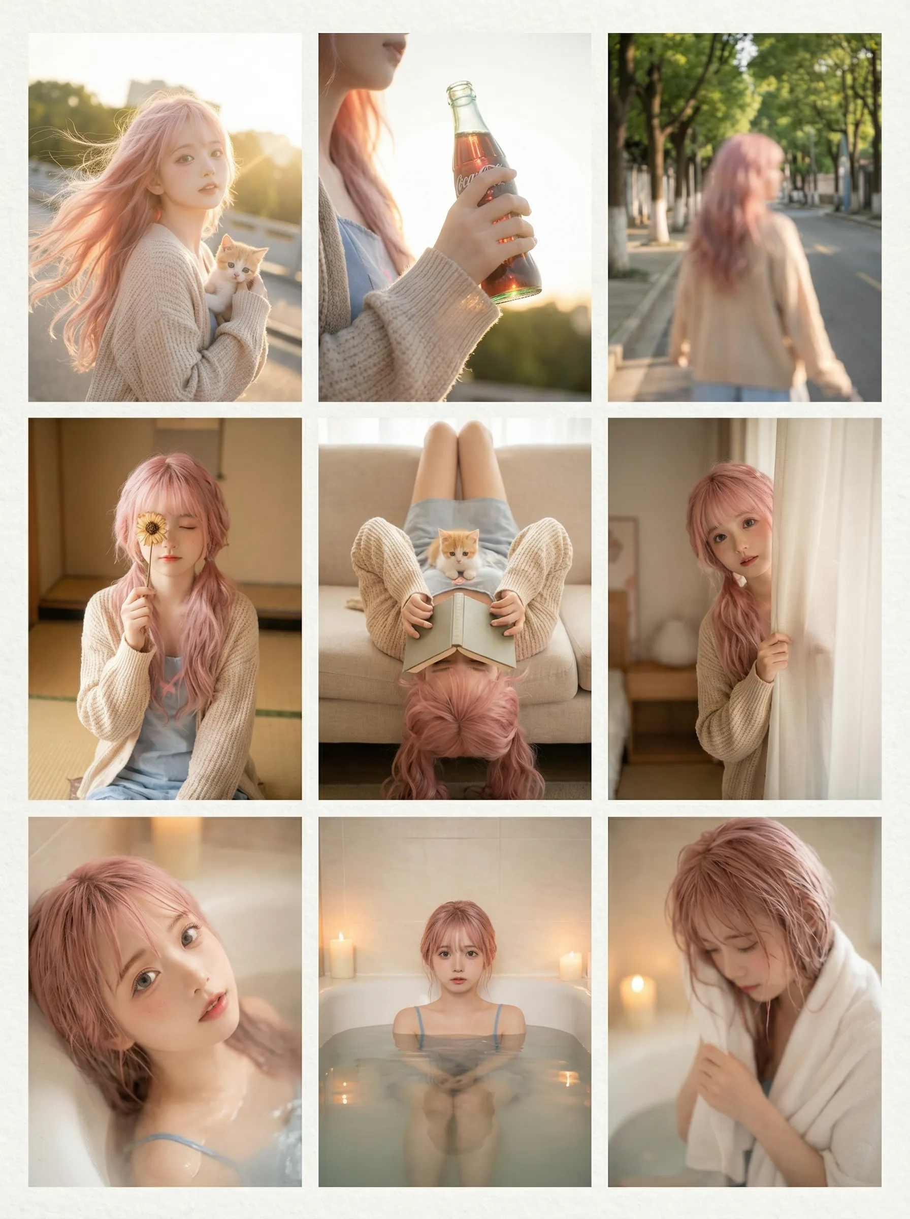 Bagaimana Cara Membuat Photobook Grid 3x3 di WeryAI?