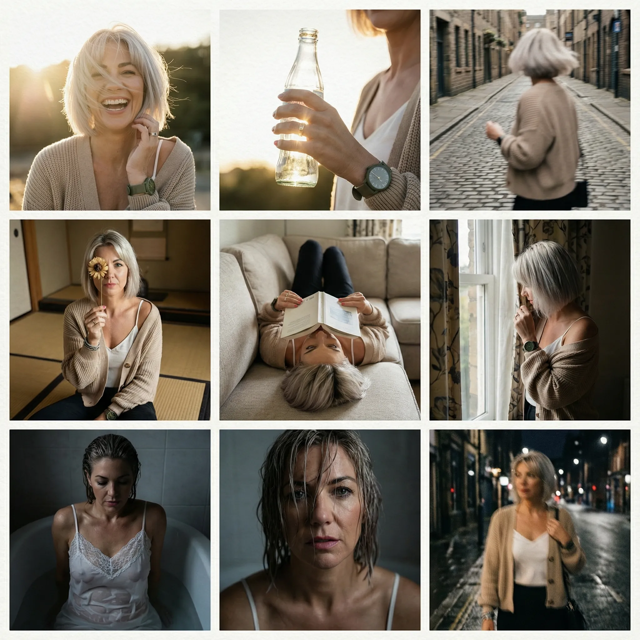 AI Lifestyle Photobook & Grid Generator