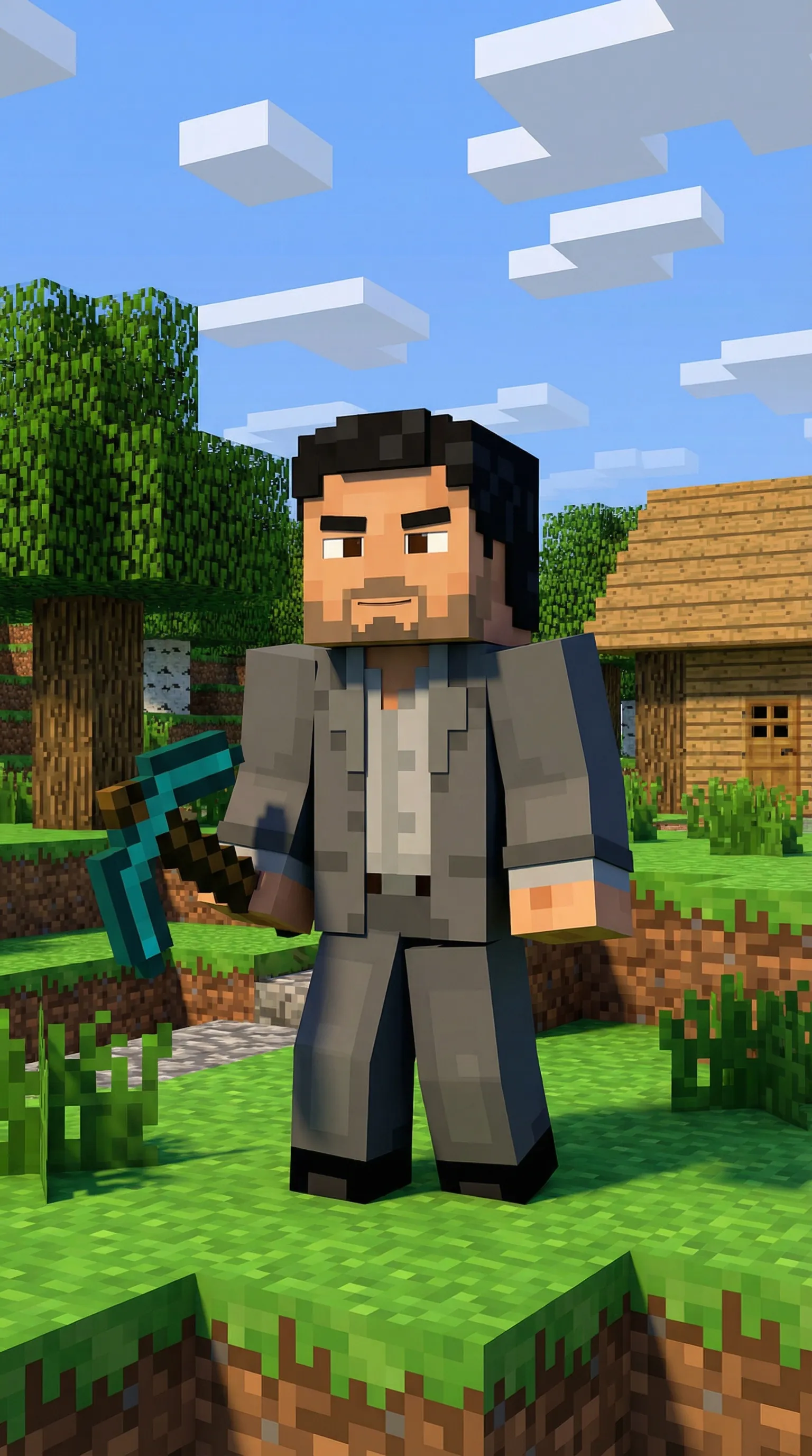 Generatore di Avatar Stile Blocchi Minecraft