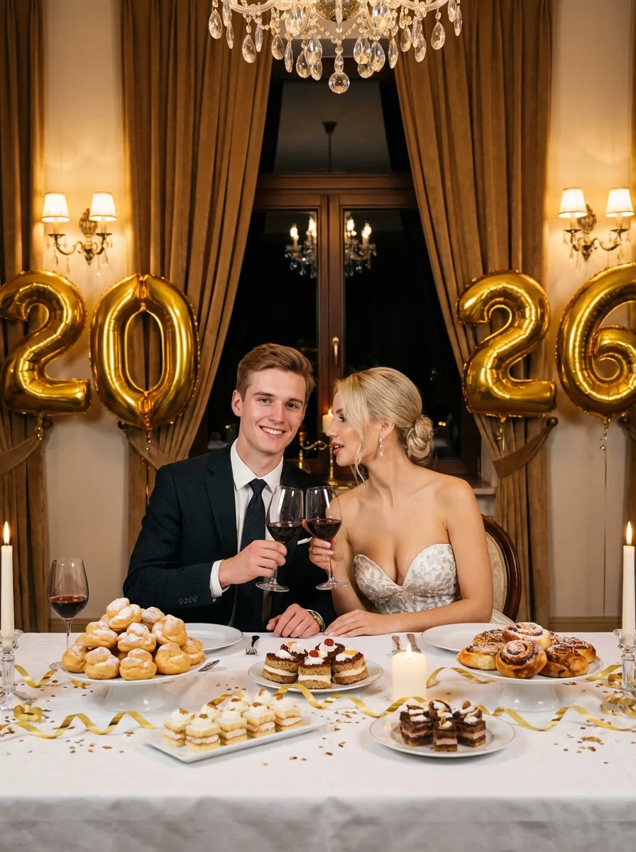 How to Create Realistic 2026 New Year Dinner Photos?