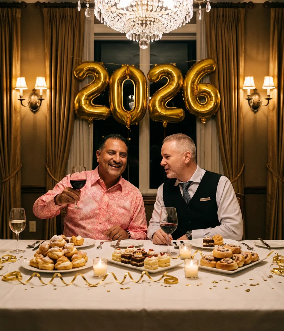 AI Realistic 2026 New Year Dinner Photo Generator