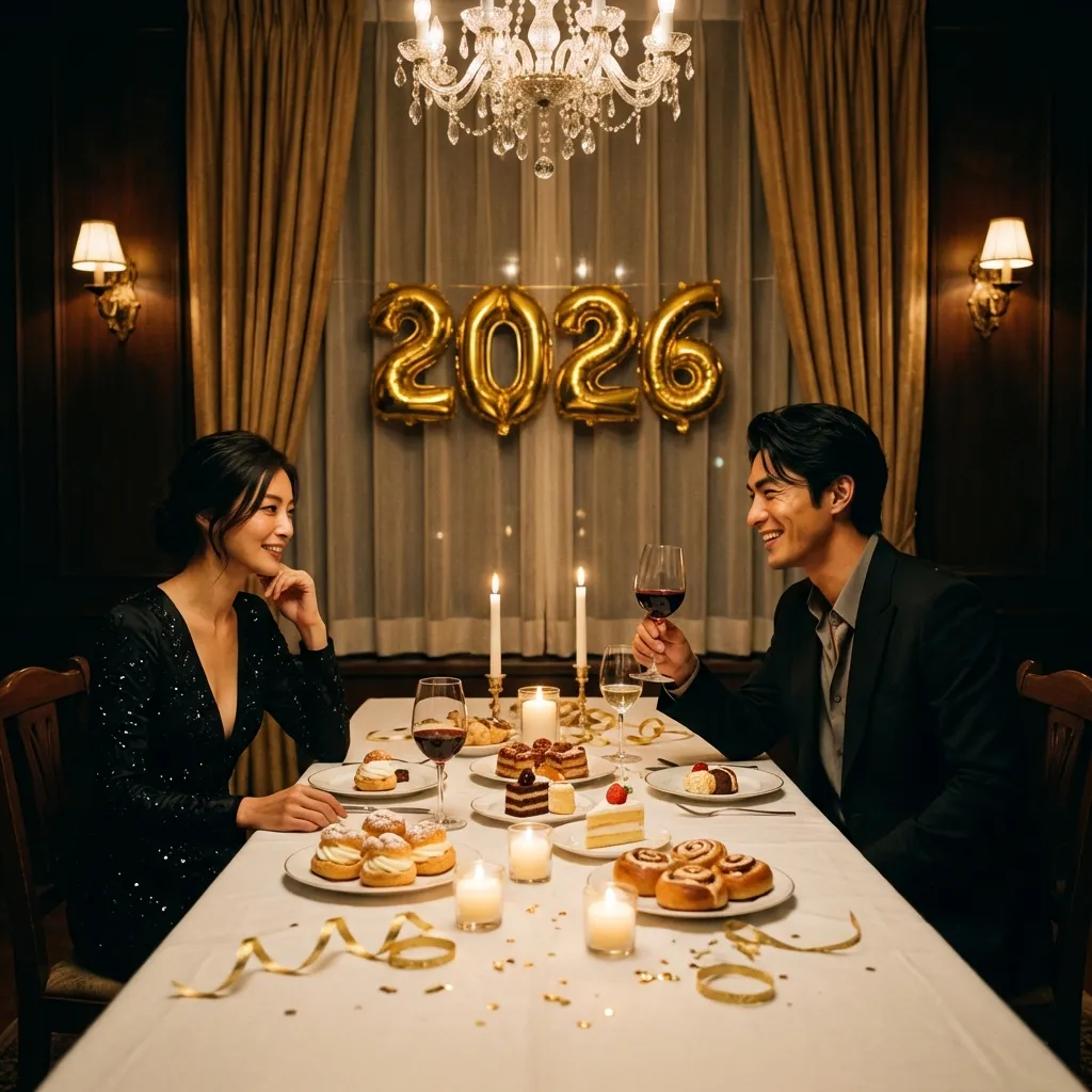 新年ディナー実写写真