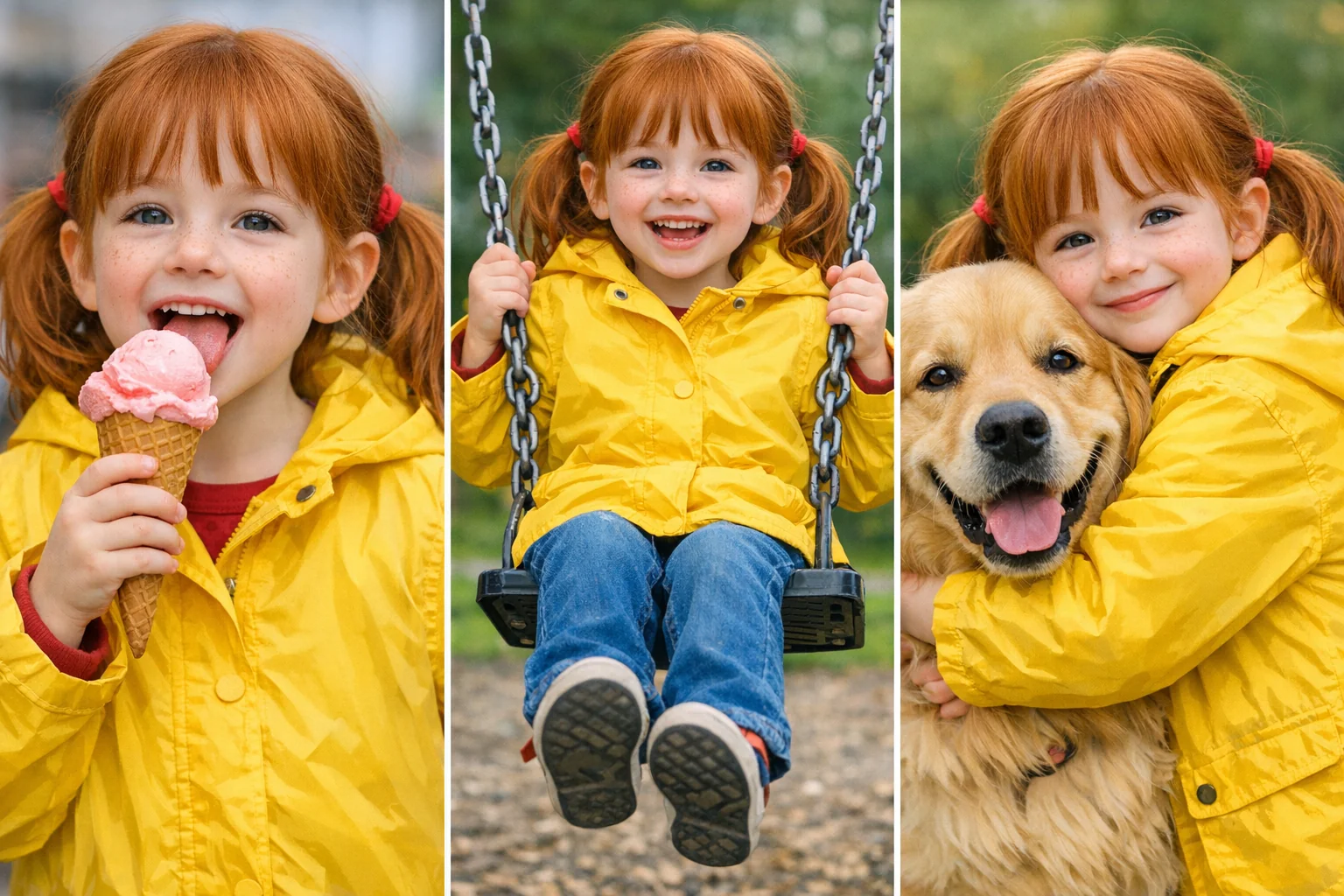 Character and style consistency example