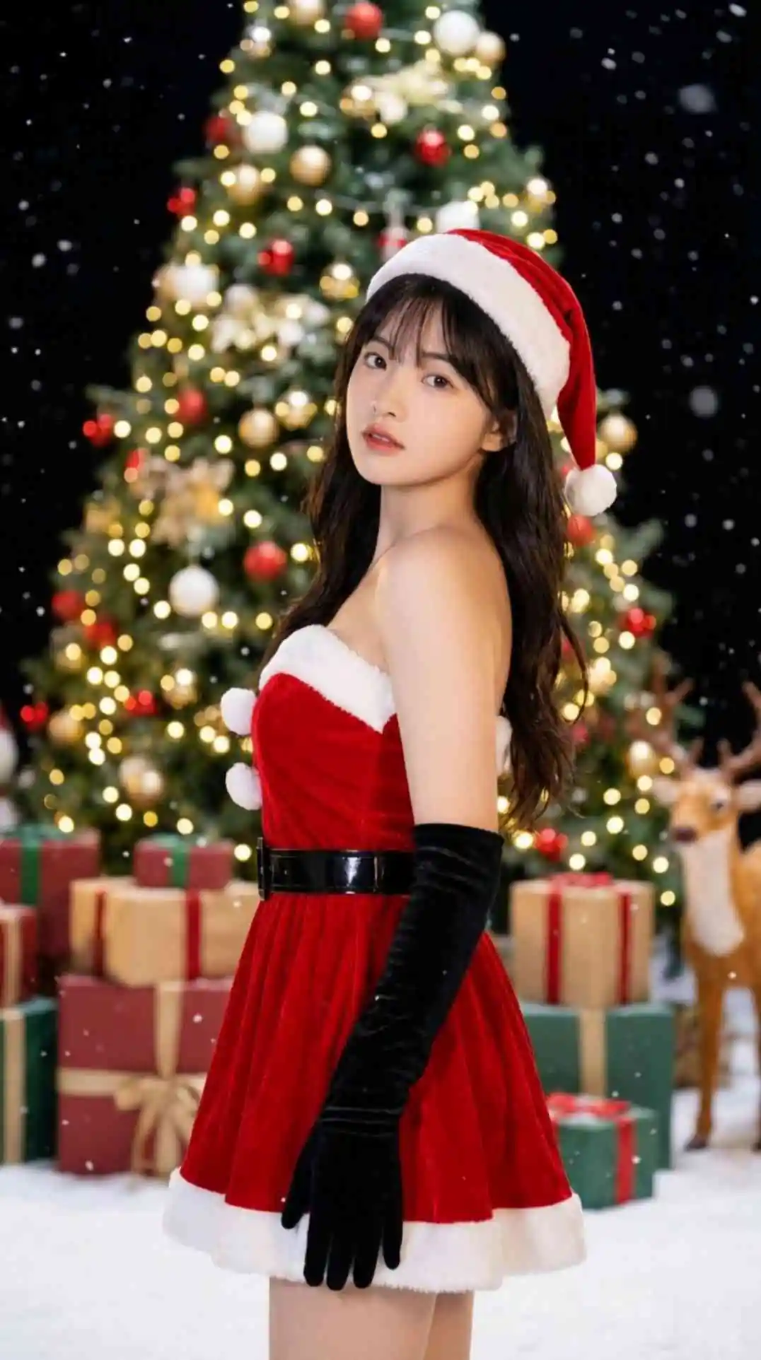 Xmas Girl AI Video Generator