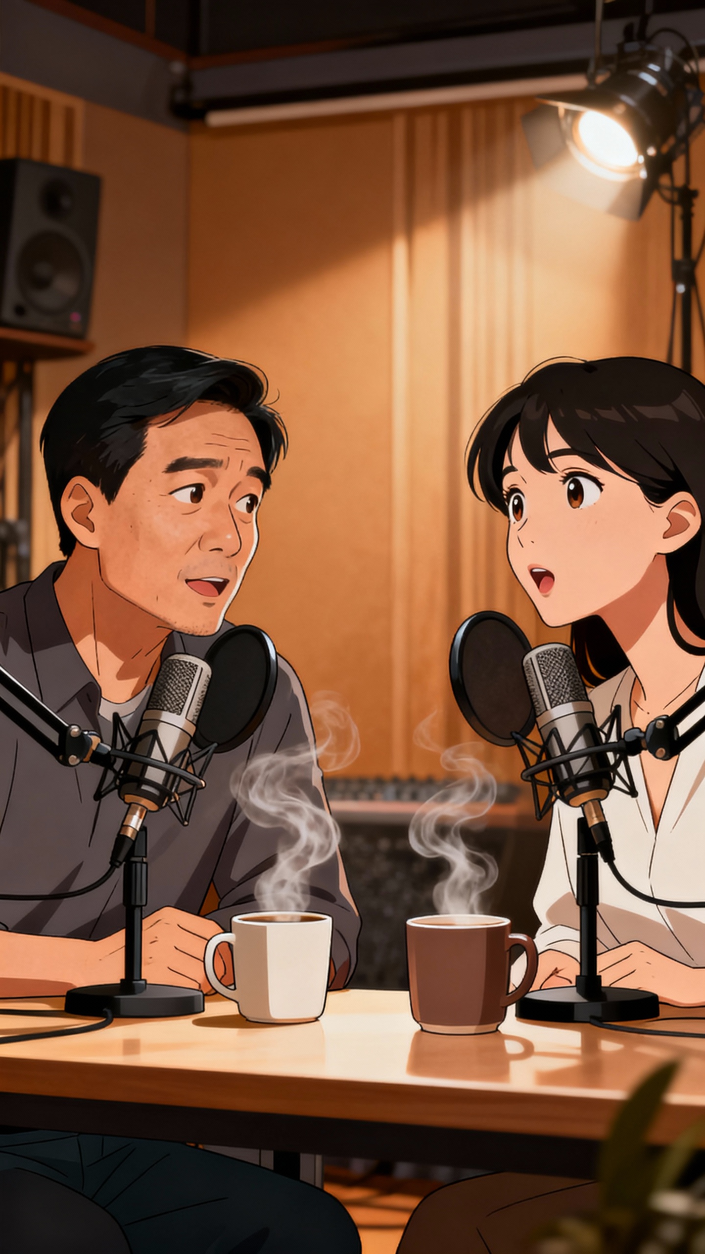 AI generated image using SEEDREAM_4: A hand-drawn 2D animation style key frame illustration. Upper body close-up fron...