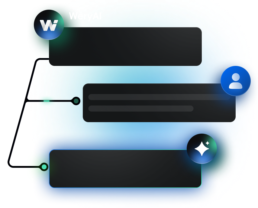 Conversational AI creation with WeryAI