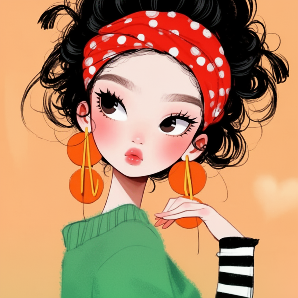 AI generated image using WERYAI_IMAGE_2_0: Referencing the design style of Figure 1 and the clothing style and appearance o...