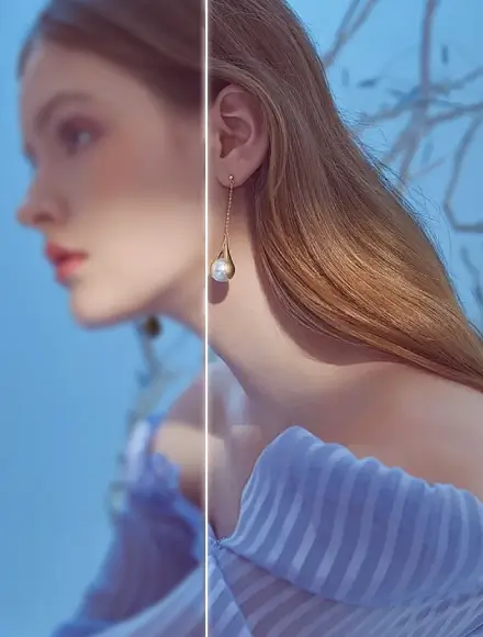 AI 圖像增強 tool preview