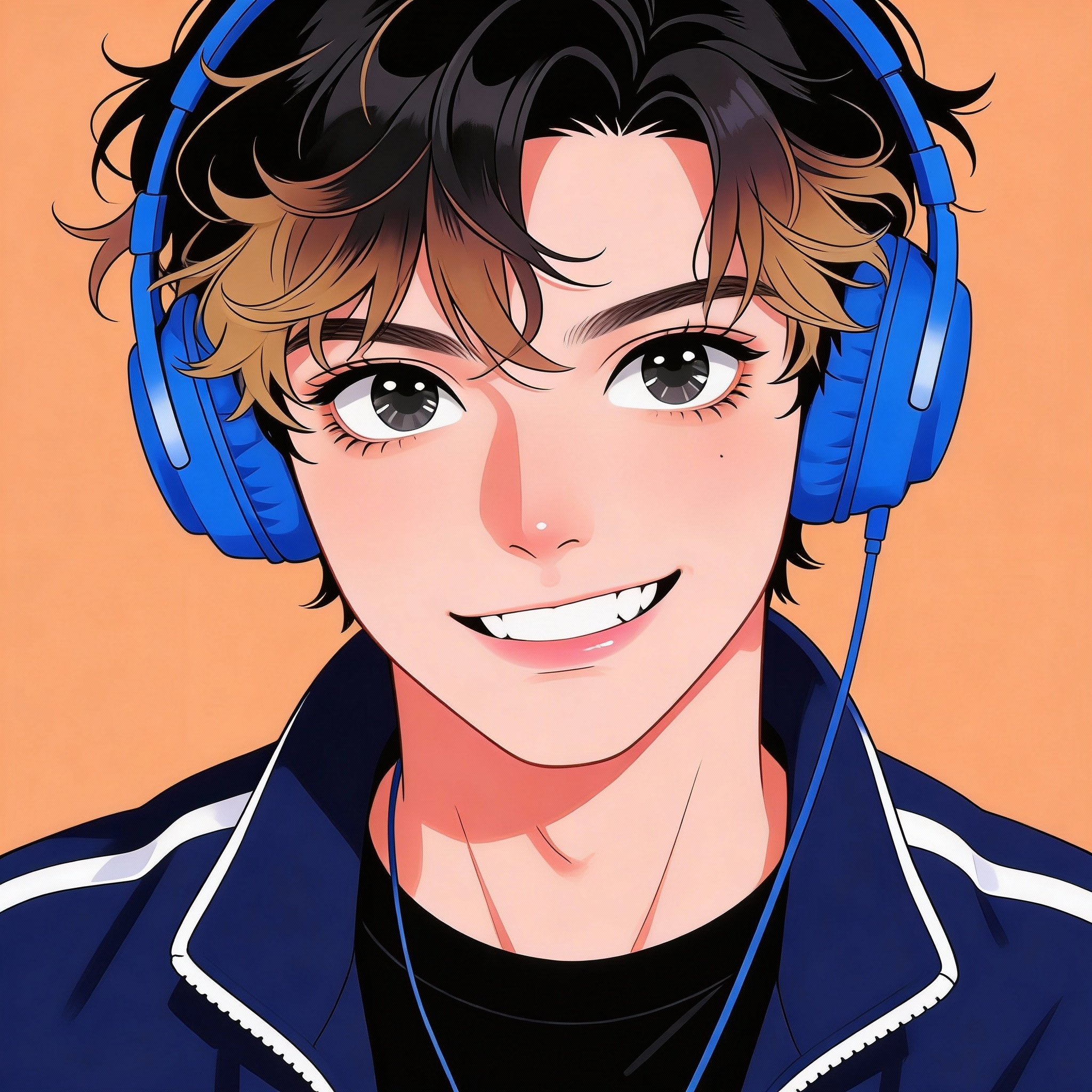 AI generated image using SEEDREAM_4_5: Based on the reference image, generate a matching male character avatar in the s...