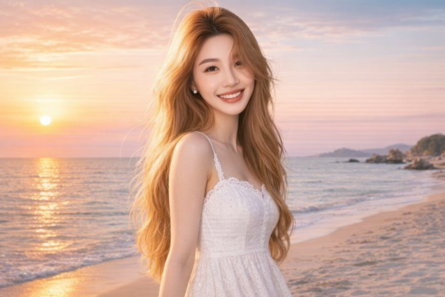 AI generated image using GPT_IMAGE_1_5: Change the background and change the outfit