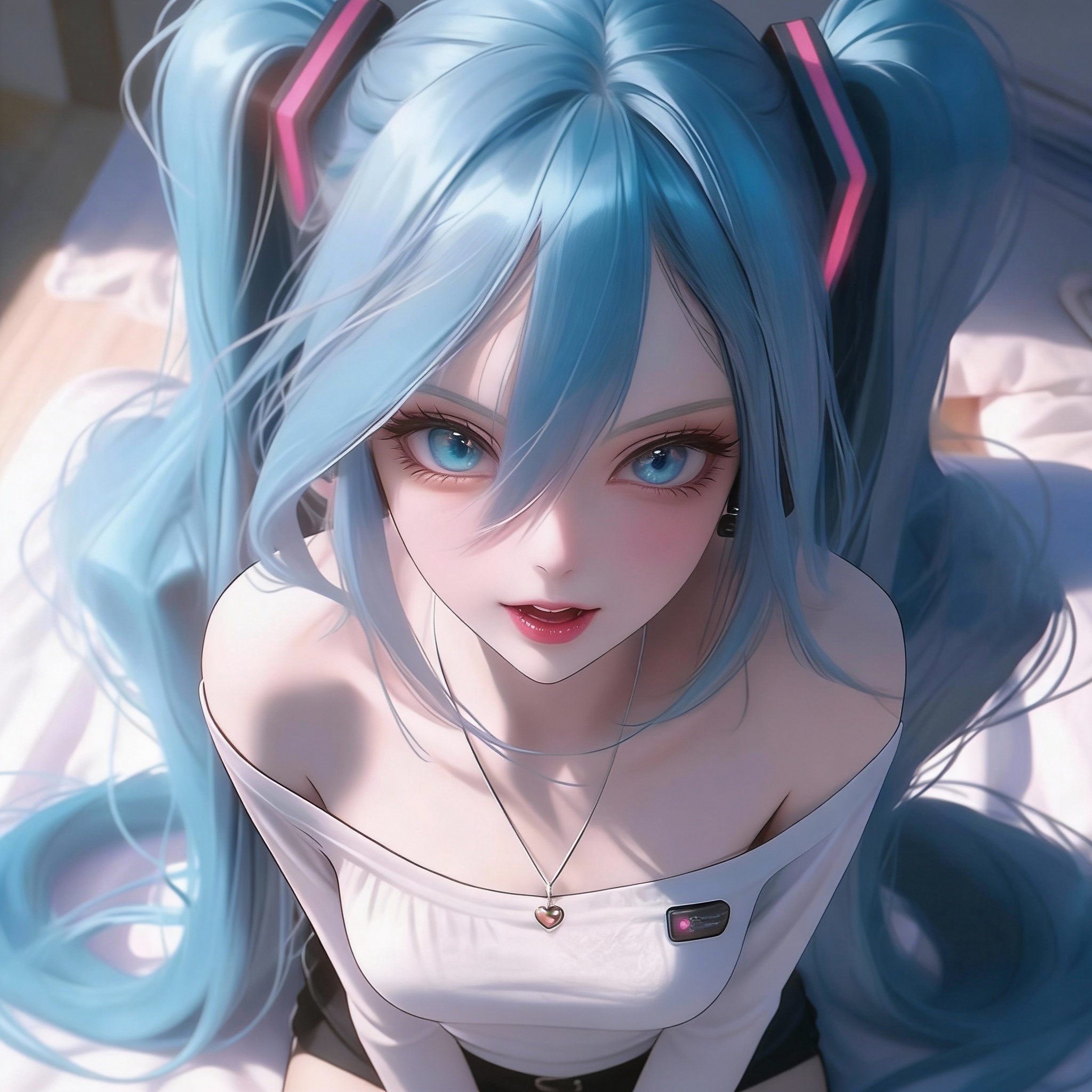 AI generated image using SEEDREAM_4_5: Seductive expression