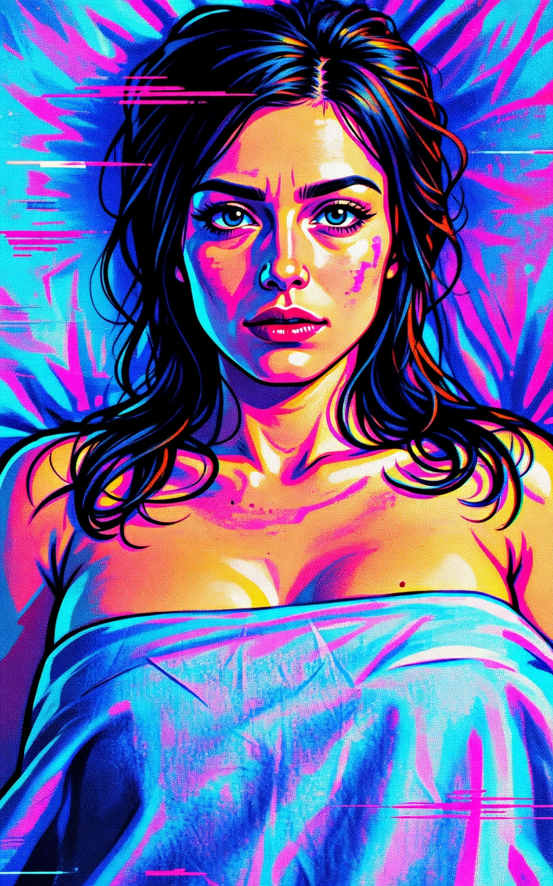 AI generated image using WAN_2_6: Glitch art, distortion art, digital noise, exquisite and deep eyes, detailed art...