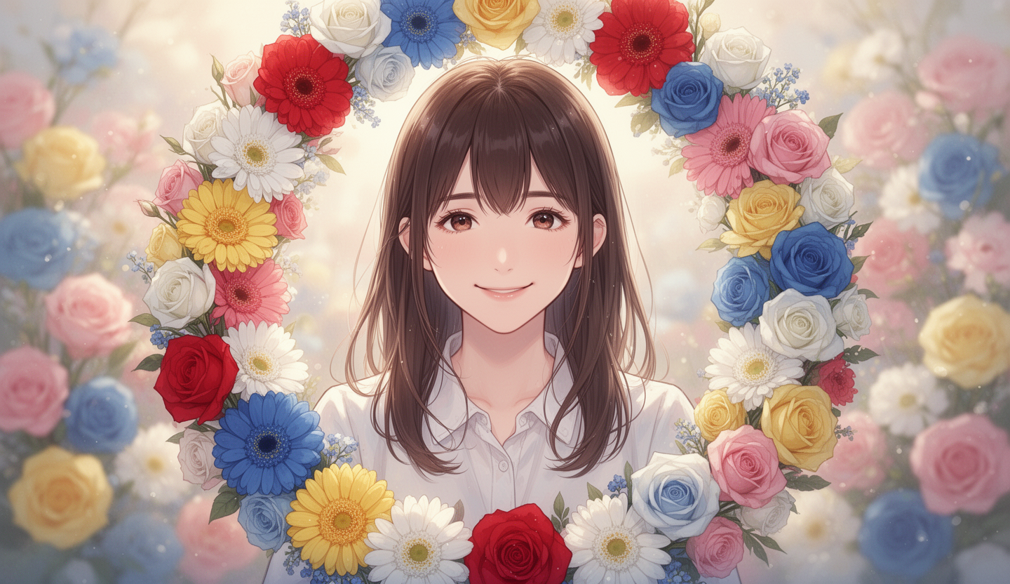 AI generated image using WERYAI_IMAGE_2_0: masterpiece, best quality, highly detailed, (smiling Japanese girl in her late t...