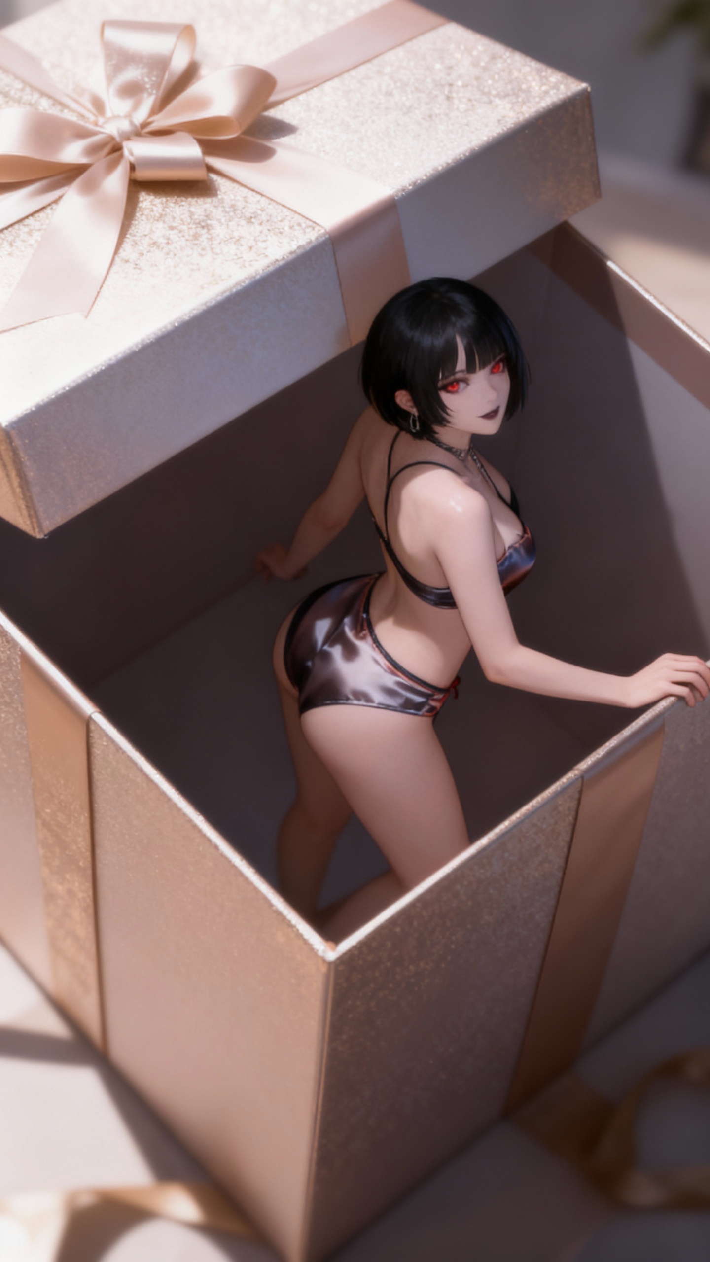 AI generated image using SEEDREAM: Preserve the face, hair(hair color, hair style) from the reference image.  A wom...