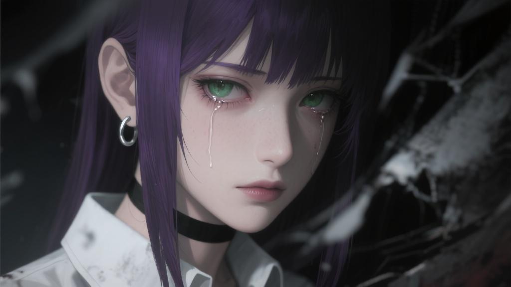 AI generated image using DREAMINA: Dark hazy tone, hazy, out of focus, close-up, realistic illustration, extremely ...