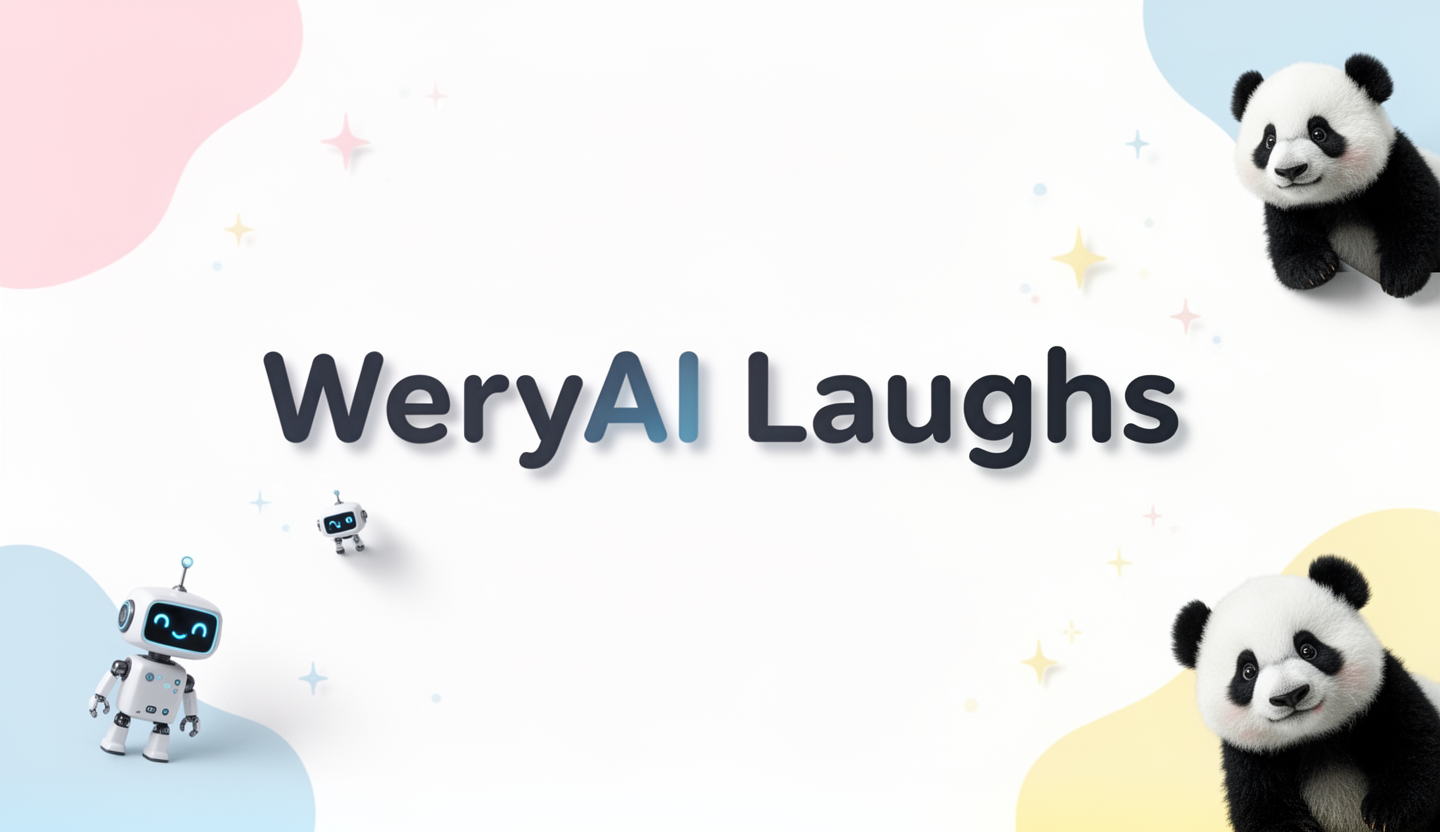 AI generated image using WERYAI_IMAGE_2_0: Minimalist digital banner with a clean white background and soft pastel accents ...
