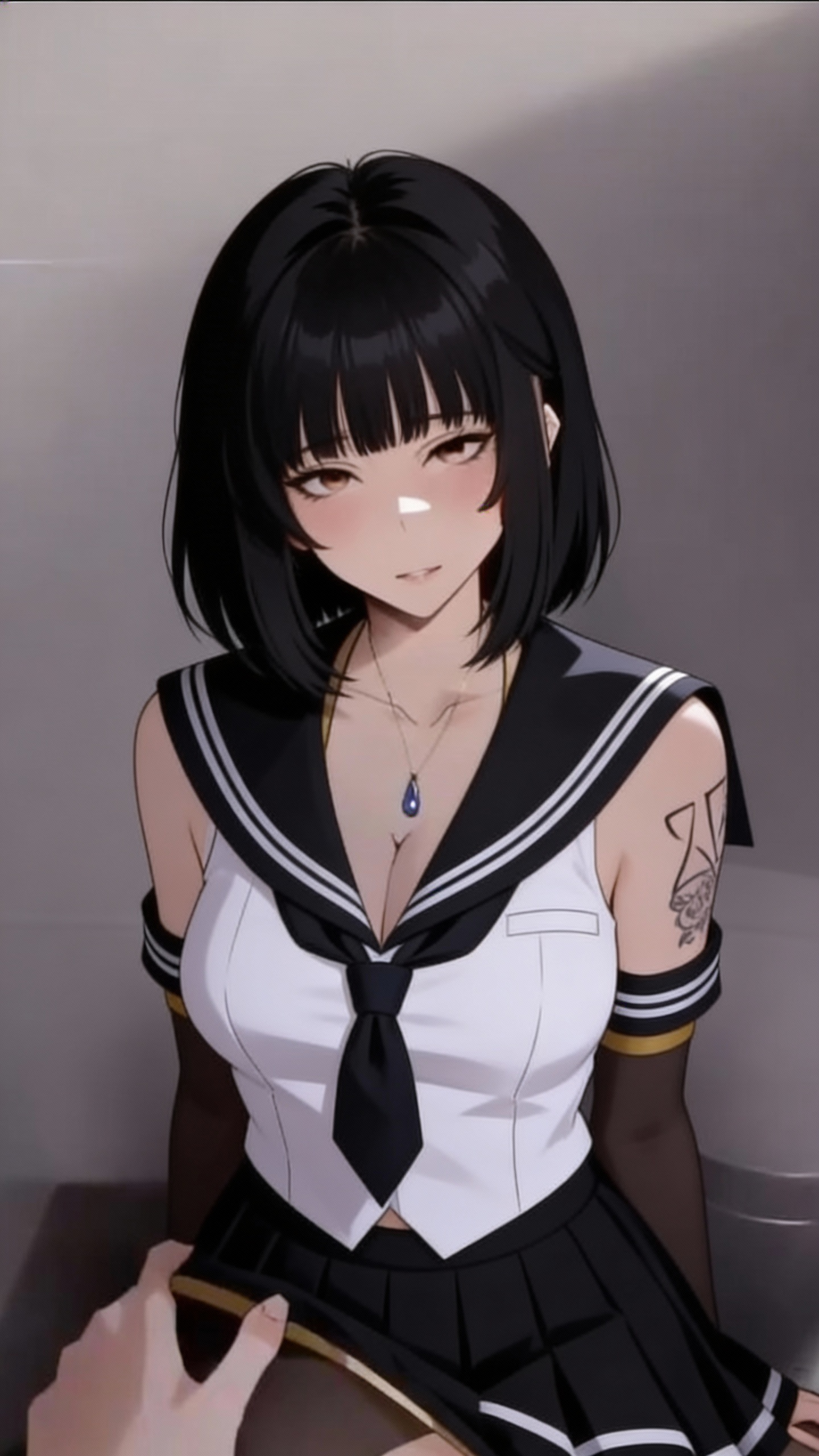 AI generated image using SEEDREAM_4_5: Keep the character's pose and expression in the image unchanged. Change the char...