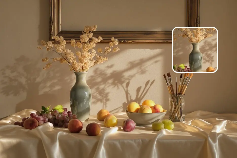 修复缺失细节与背景