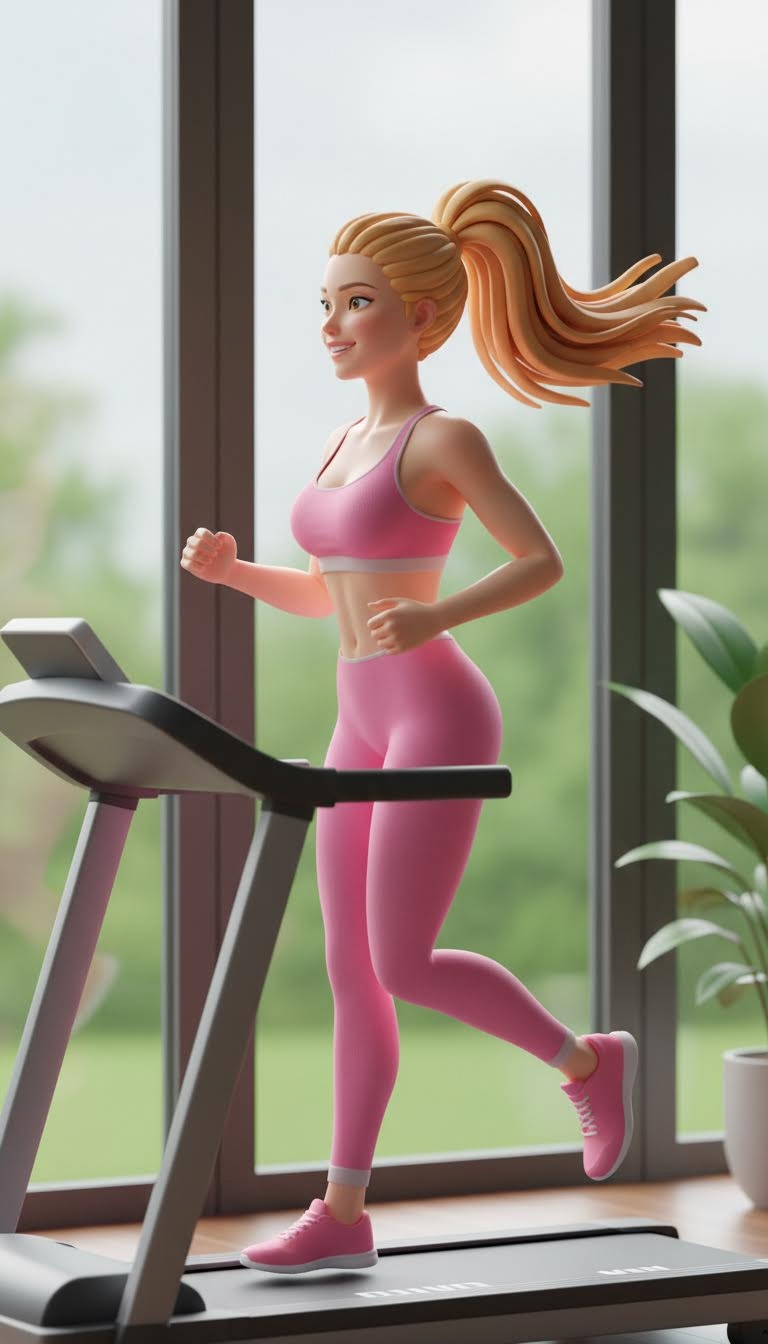 AI generated image using NANO_BANANA: A 3D semi-realistic style image, featuring a soft matte, pliable clay texture, v...