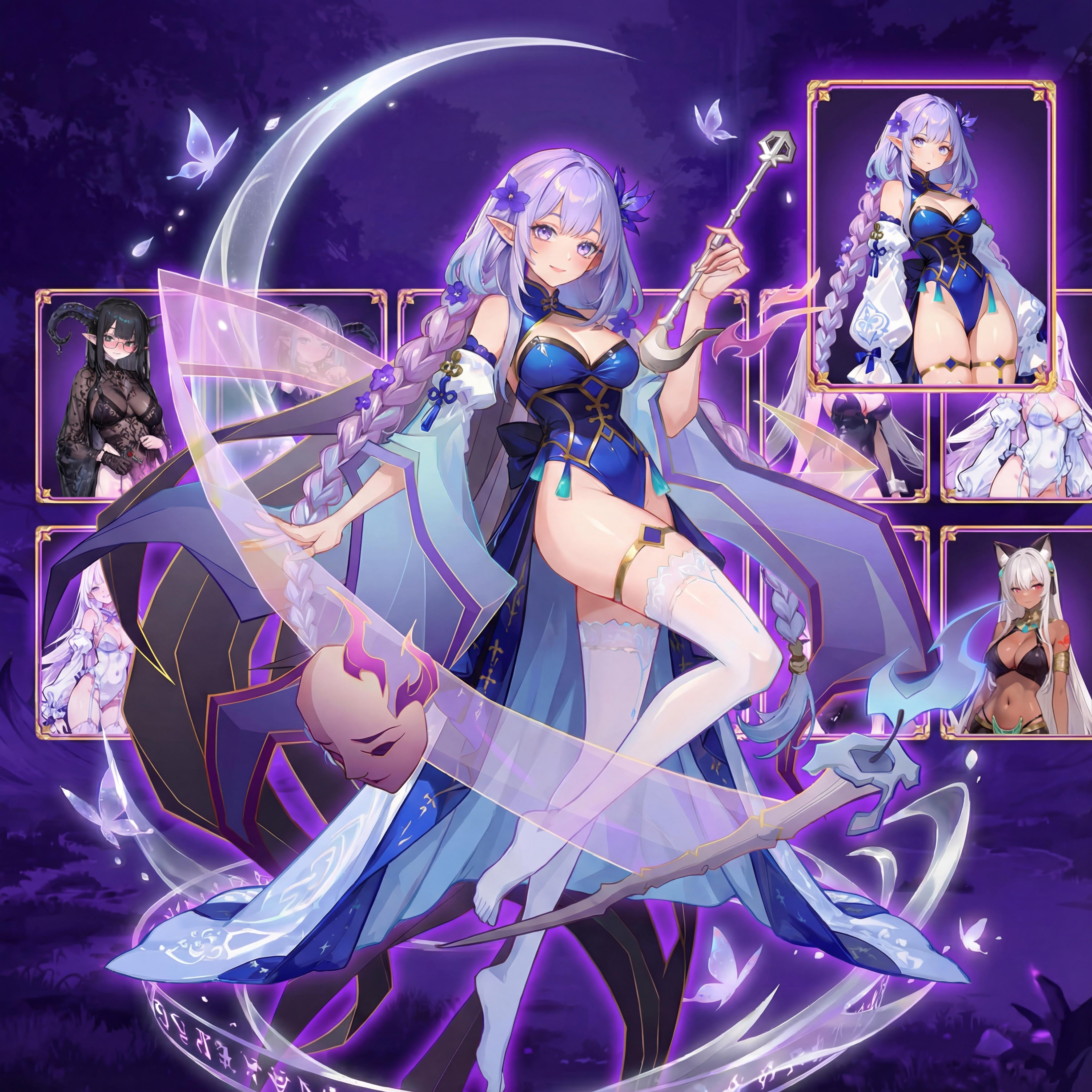 AI generated image using NANO_BANANA_PRO: Anime style, keep everything else the same. Please replace the main character in...